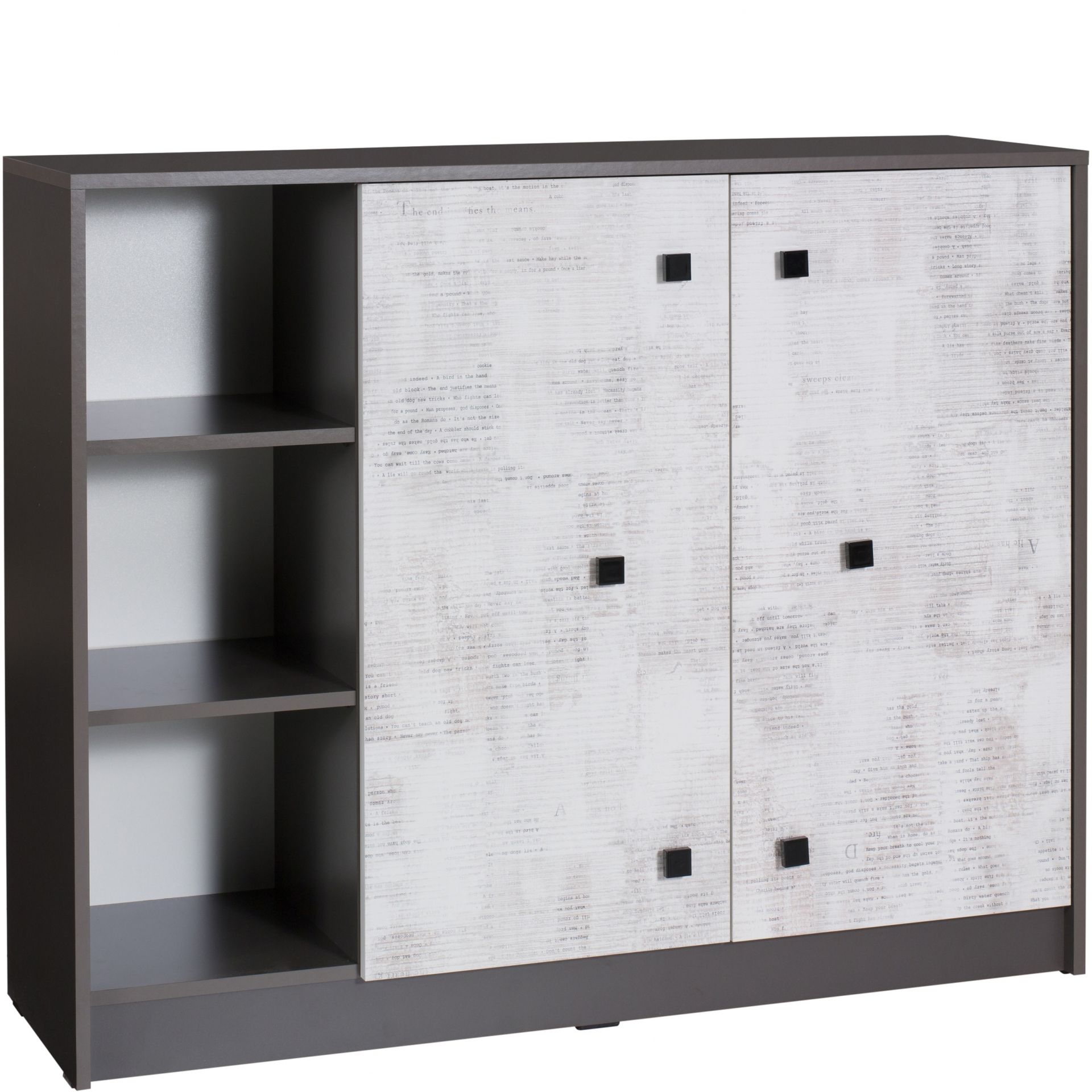 Komoda 9 Tommy Jurek Meble Enigma, Grafit