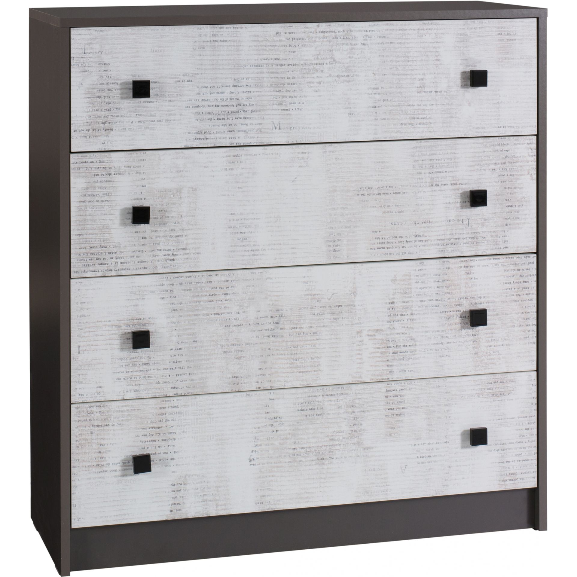 Komoda 11 Tommy Jurek Meble Enigma, Grafit