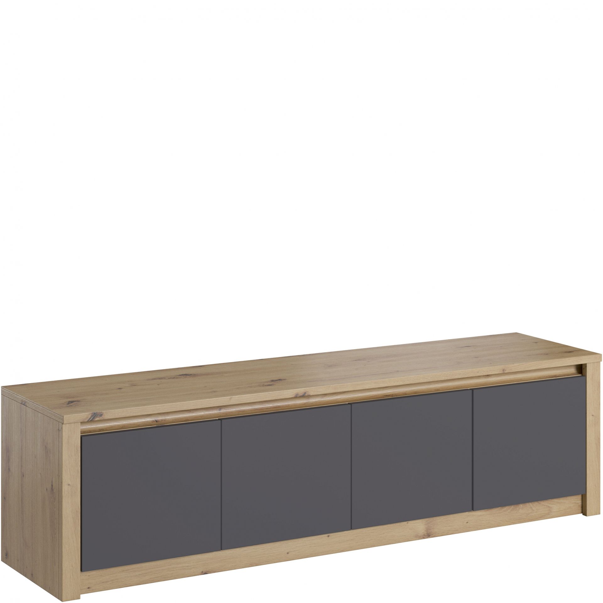 Komoda K4D Malta Sypialnia Grey Gała Meble Grey, Dąb Artisan