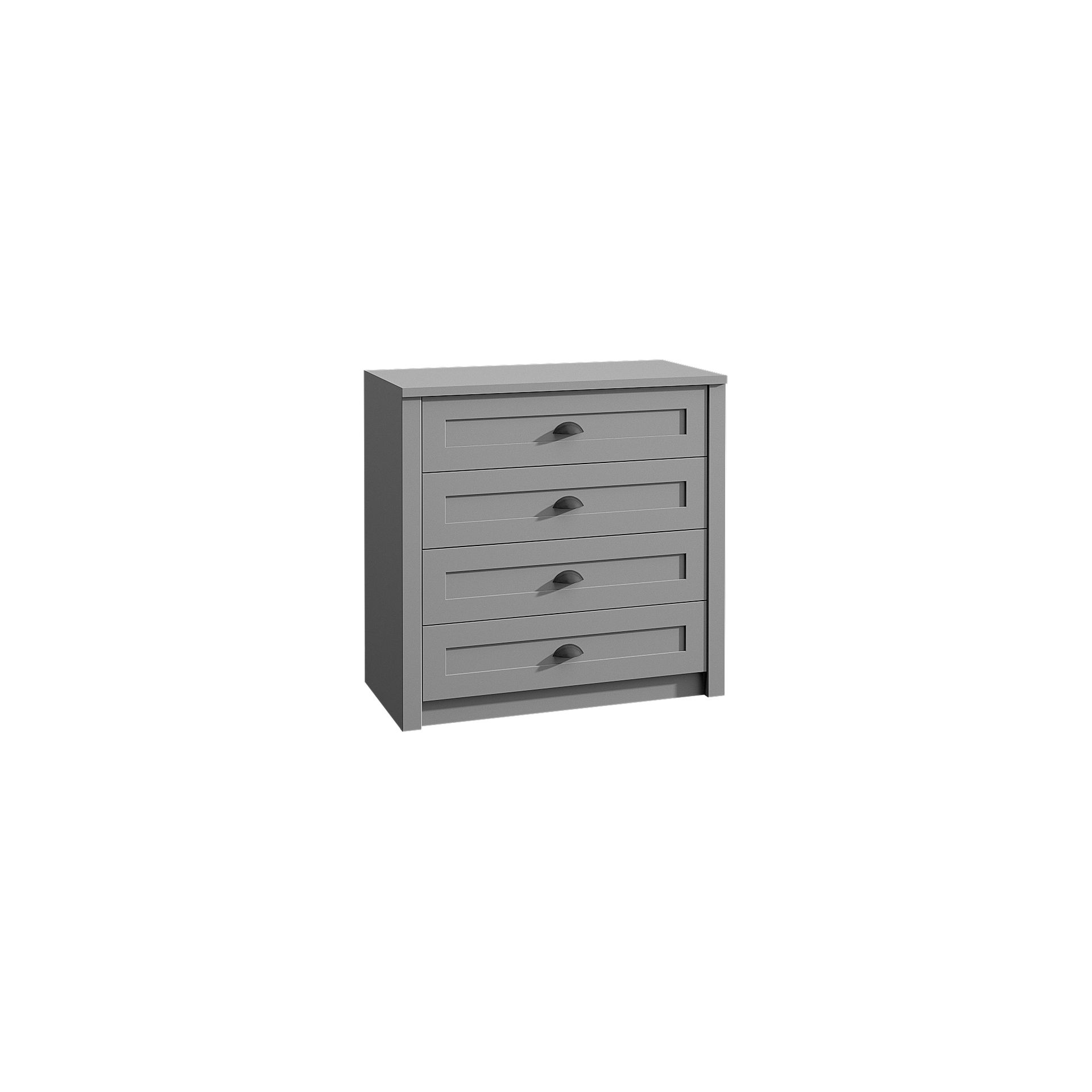 Komoda K4 Prowansja Grey Gała Meble Grey