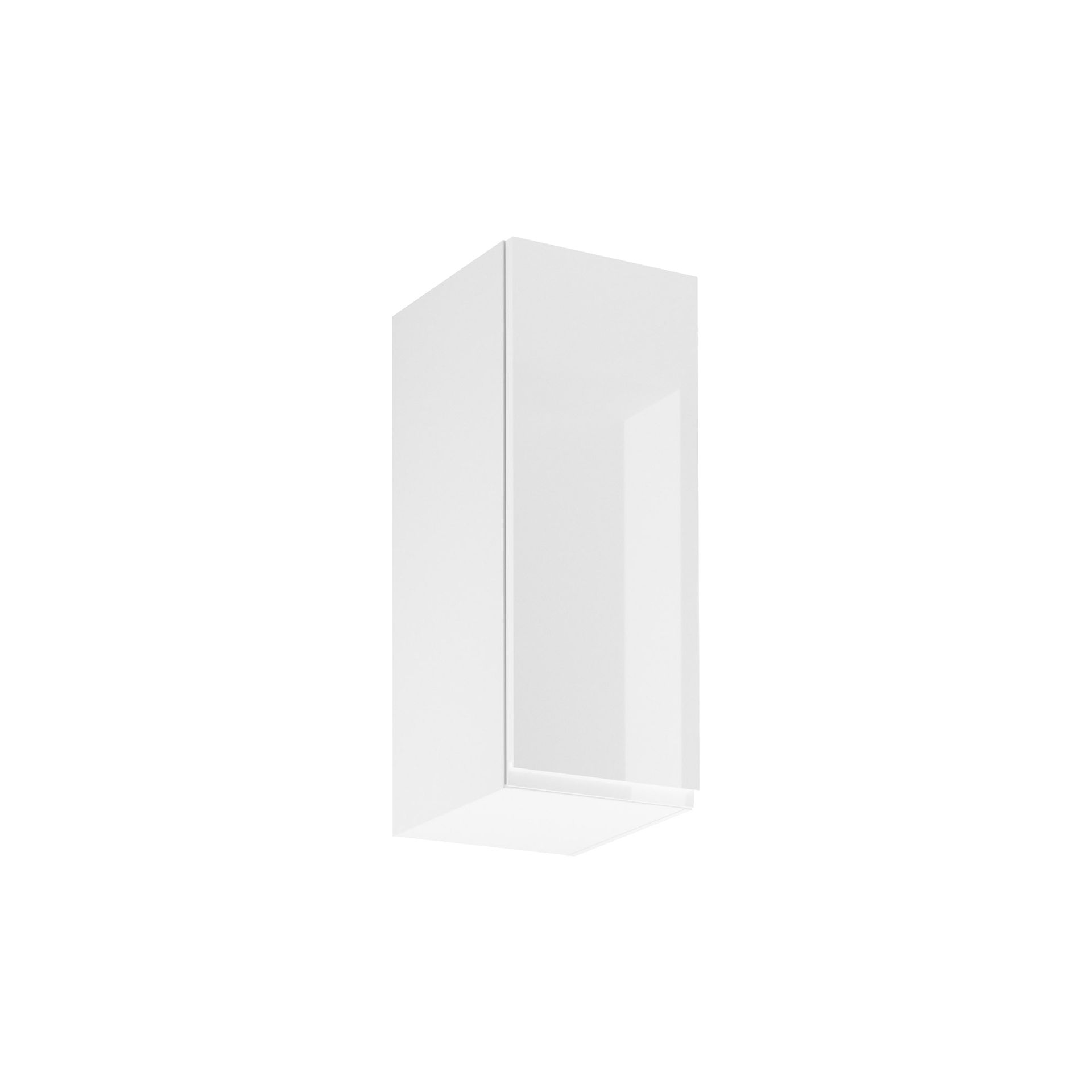 Szafka Górna Wisząca 1 Drzwi G30 Lewa Aspen Gała Meble Grey Połysk