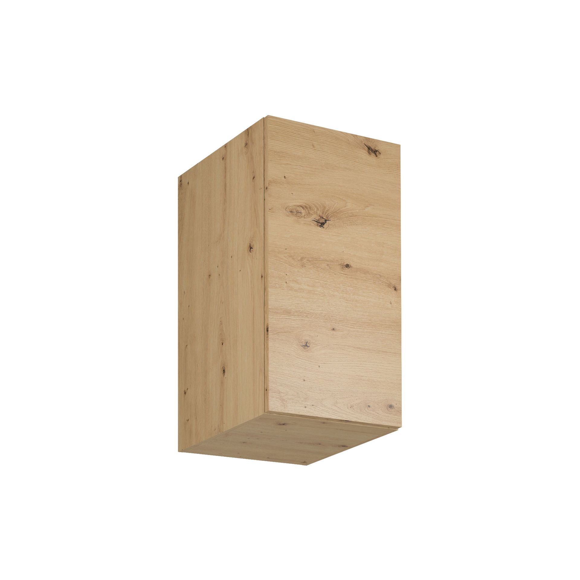 Szafka Górna Wisząca 1 Drzwi G40G-P/L Langen Gała Meble Grey Mat, Metal Czarny