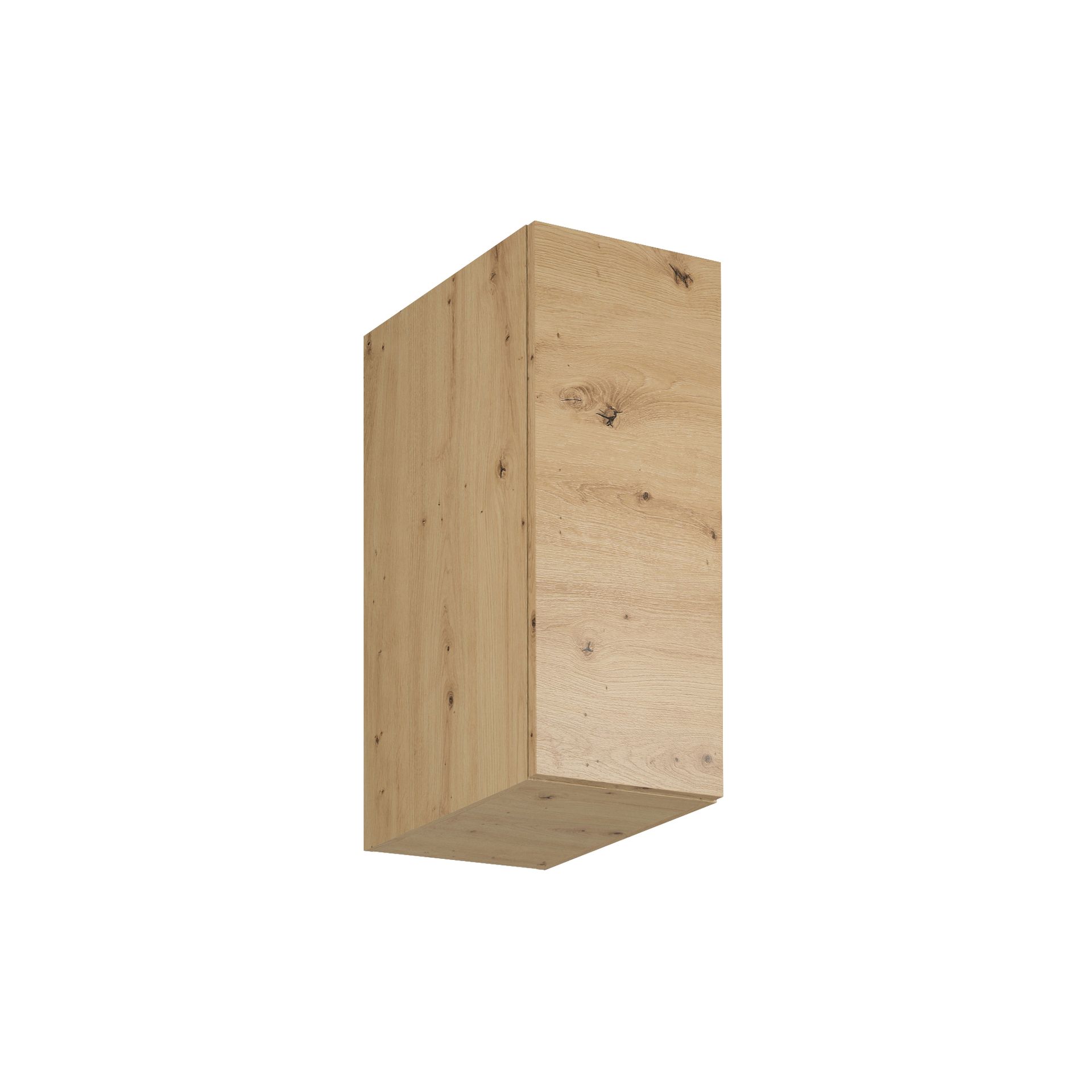 Szafka Górna Wisząca 1 Drzwi G30G-P/L Langen Gała Meble Beige Mat, Metal Czarny