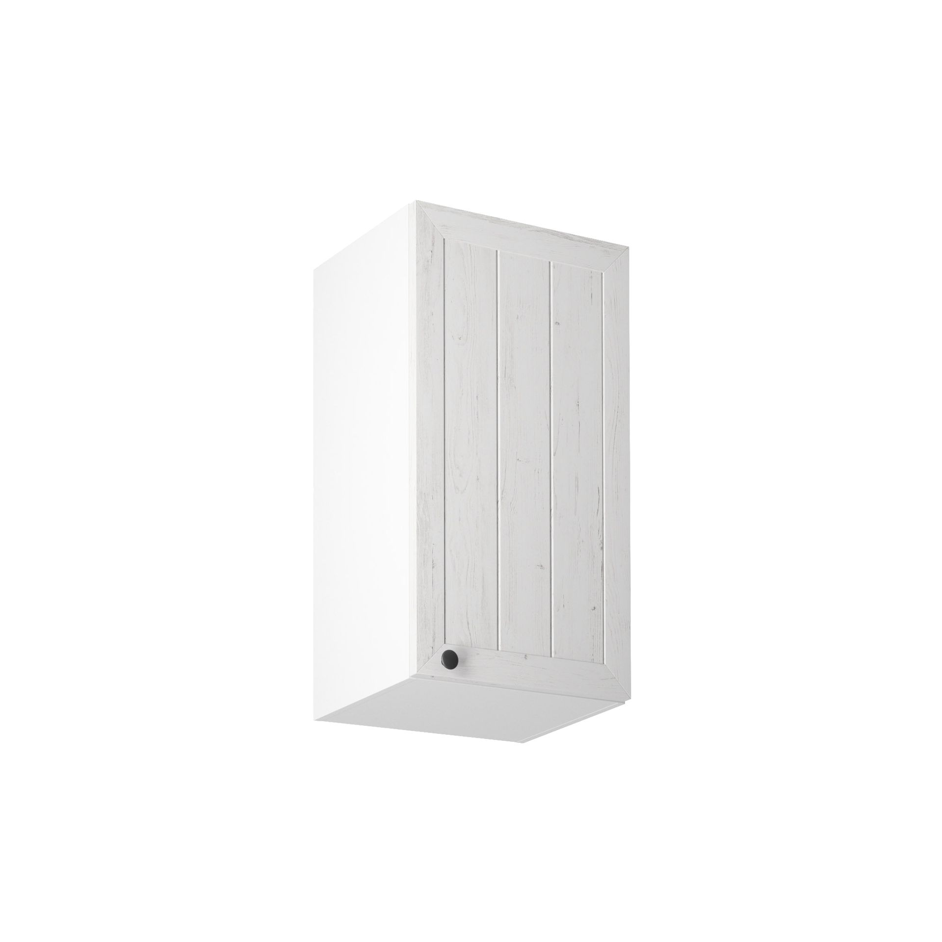 Szafka Górna Wisząca 1 Drzwi G40 Prawa Prowansja Gała Meble Sosna Andersen, Biały