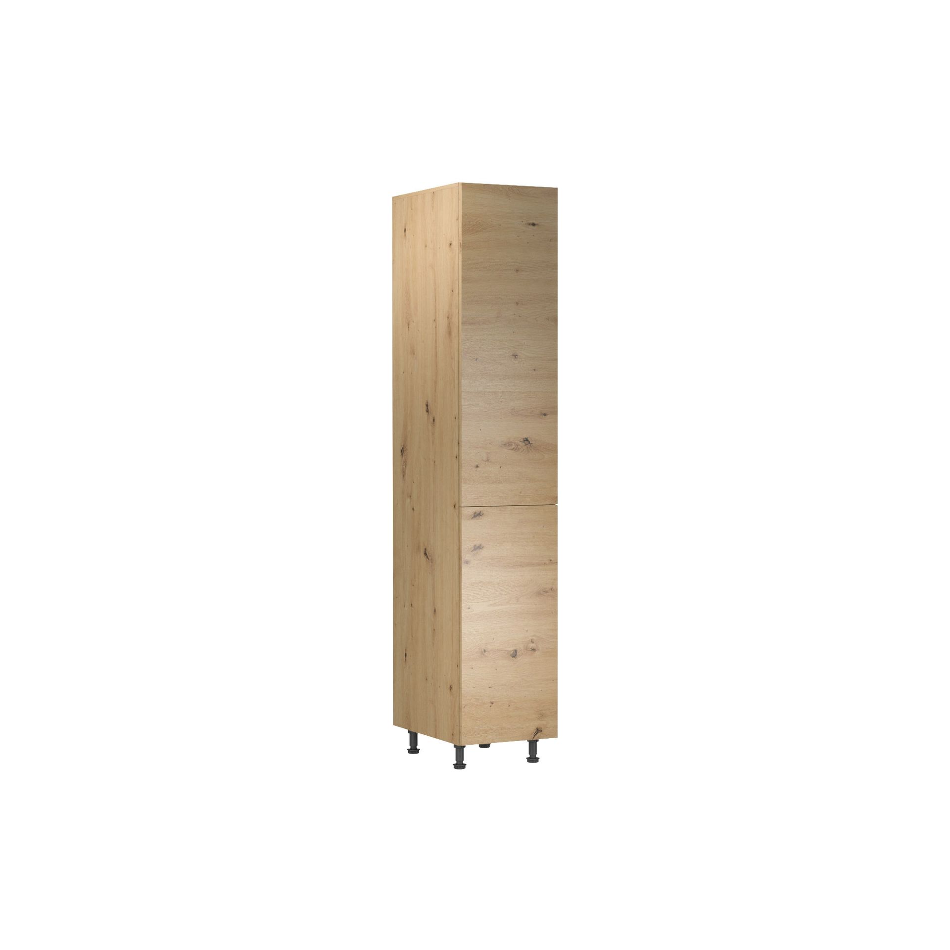 Szafka Dolna Wysoki Słupek Spiżarka 2 Drzwi D40SP Langen Gała Meble Beige Mat, Brak - System Push to Open