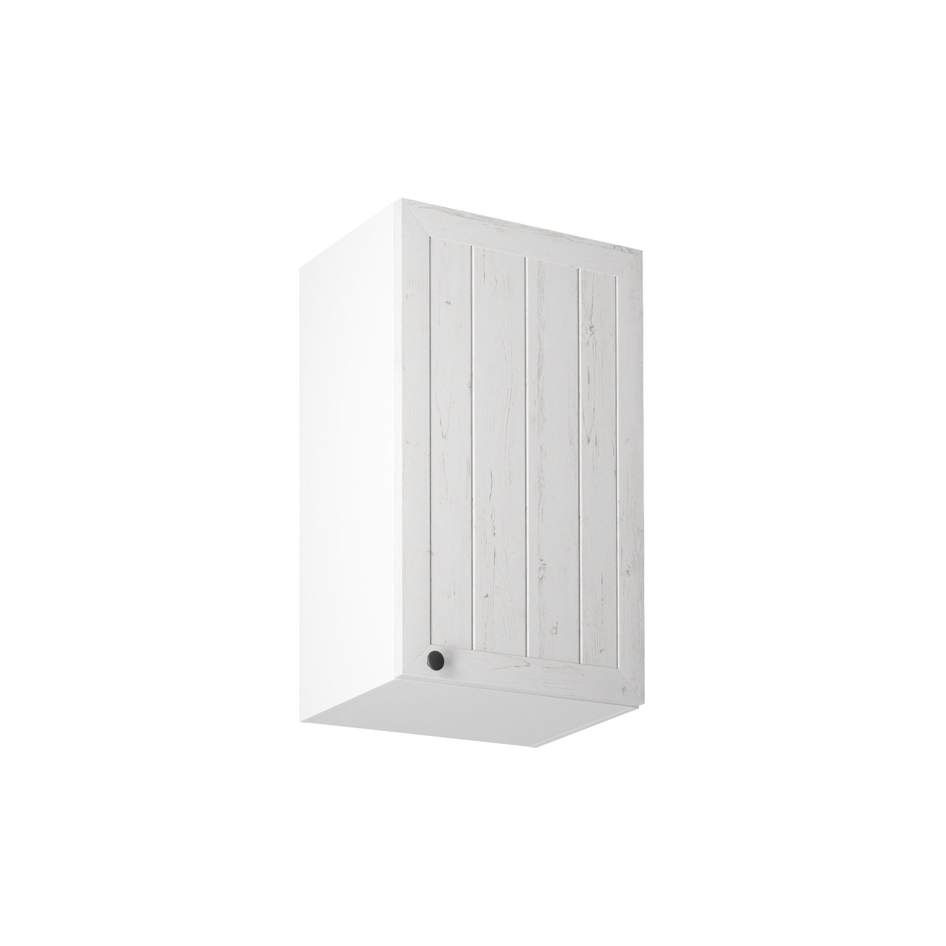 Szafka Górna Wisząca 1 Drzwi G45 Prawa Prowansja Gała Meble Sosna Andersen, Biały