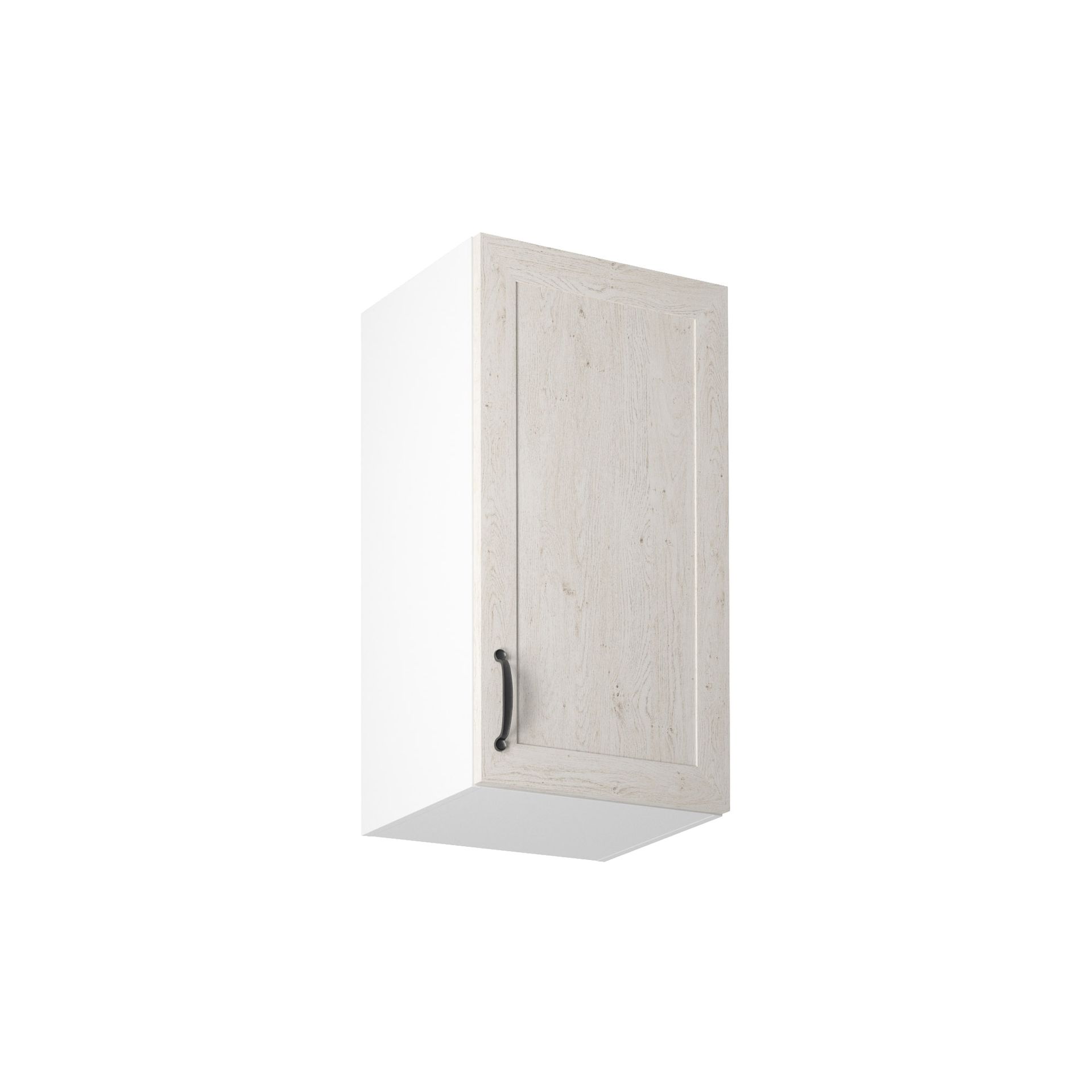 Szafka Górna Wisząca 1 Drzwi G40 Prawa Royal Gała Meble Sosna Nordycka, Biały