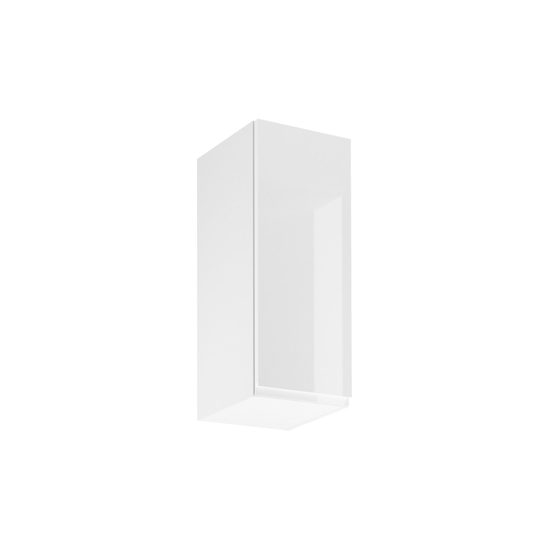 Szafka Górna Wisząca 1 Drzwi G30 Prawa Aspen Gała Meble White Połysk