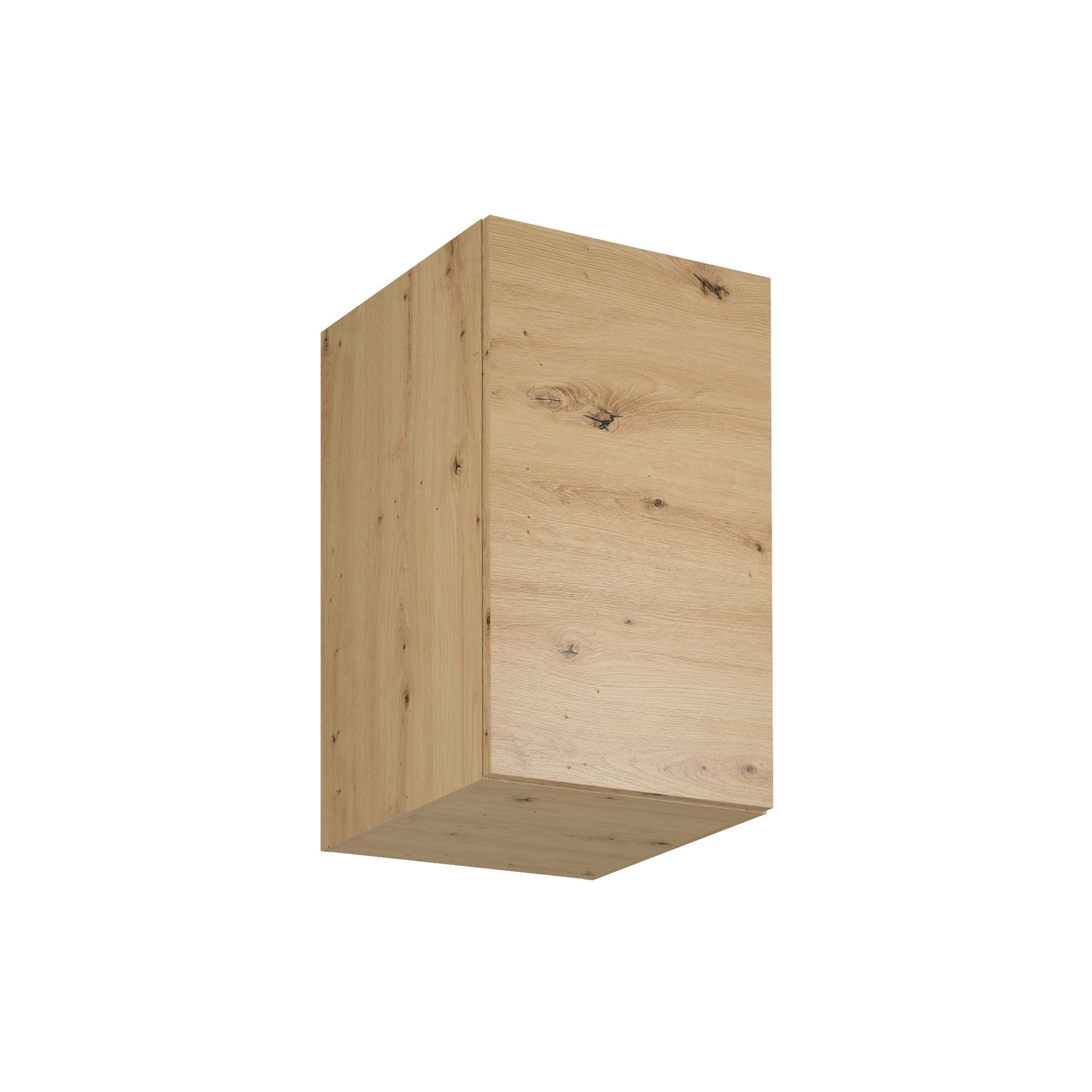 Szafka Górna Wisząca 1 Drzwi G45G-P/L Langen Gała Meble Grey Mat, Metal Czarny