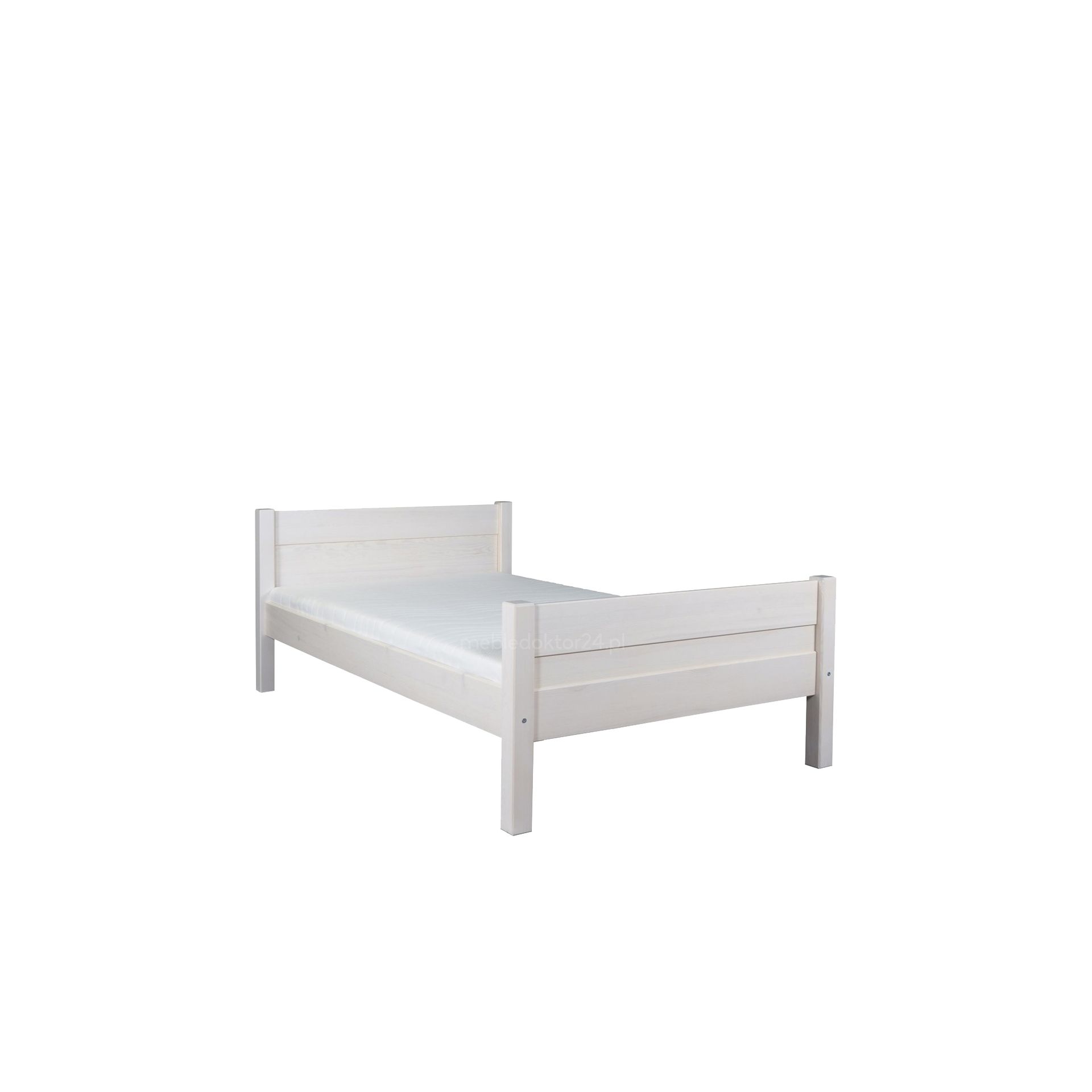 Łóżko Drewniane Sosnowe Classic 160 x 200 Meble Doktór Bejca Czarna