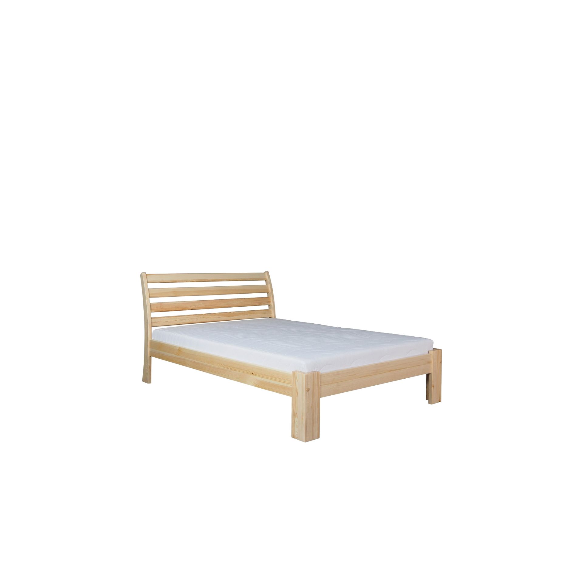 Łóżko Drewniane Sosnowe Florencja 160 x 200 Meble Doktór Bejca Bielona