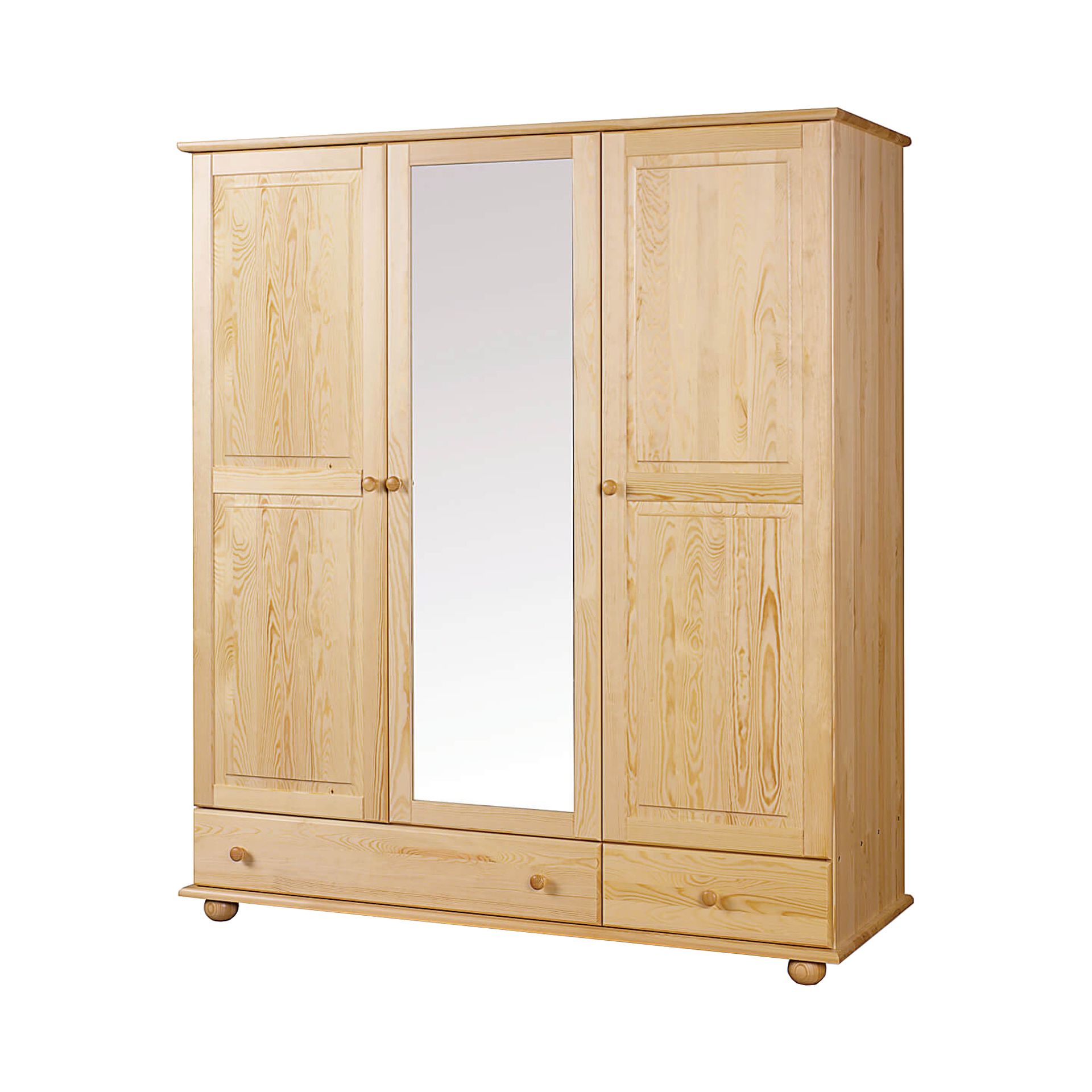 Szafa 150 z Lustrem Classic Meble Doktór Bejca Biała