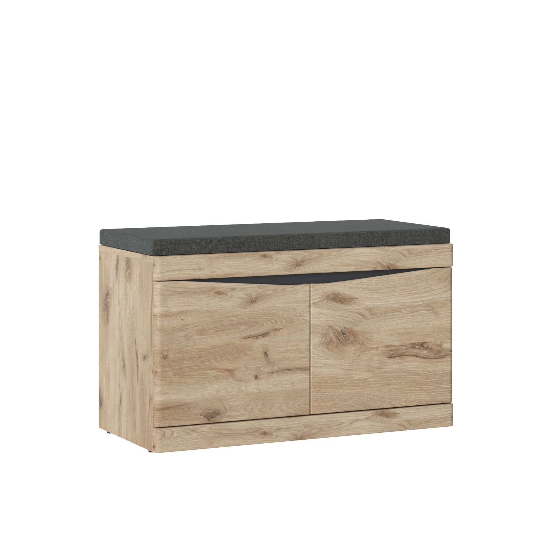 Szafka na Buty SUMGD1 Twist Meble Wójcik Dąb Viking, Antracyt, Charcoal