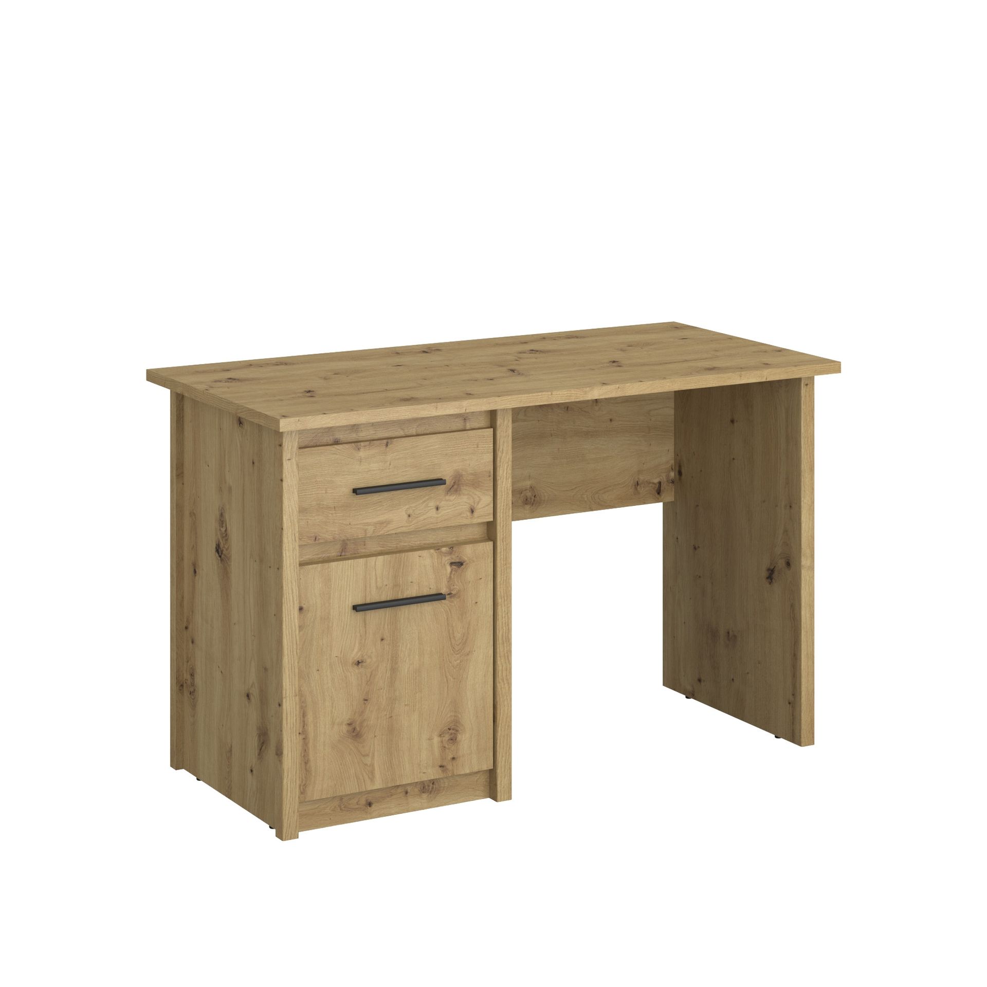 Biurko 1D1S/120 Ayson Mebel Bos Dąb Artisan