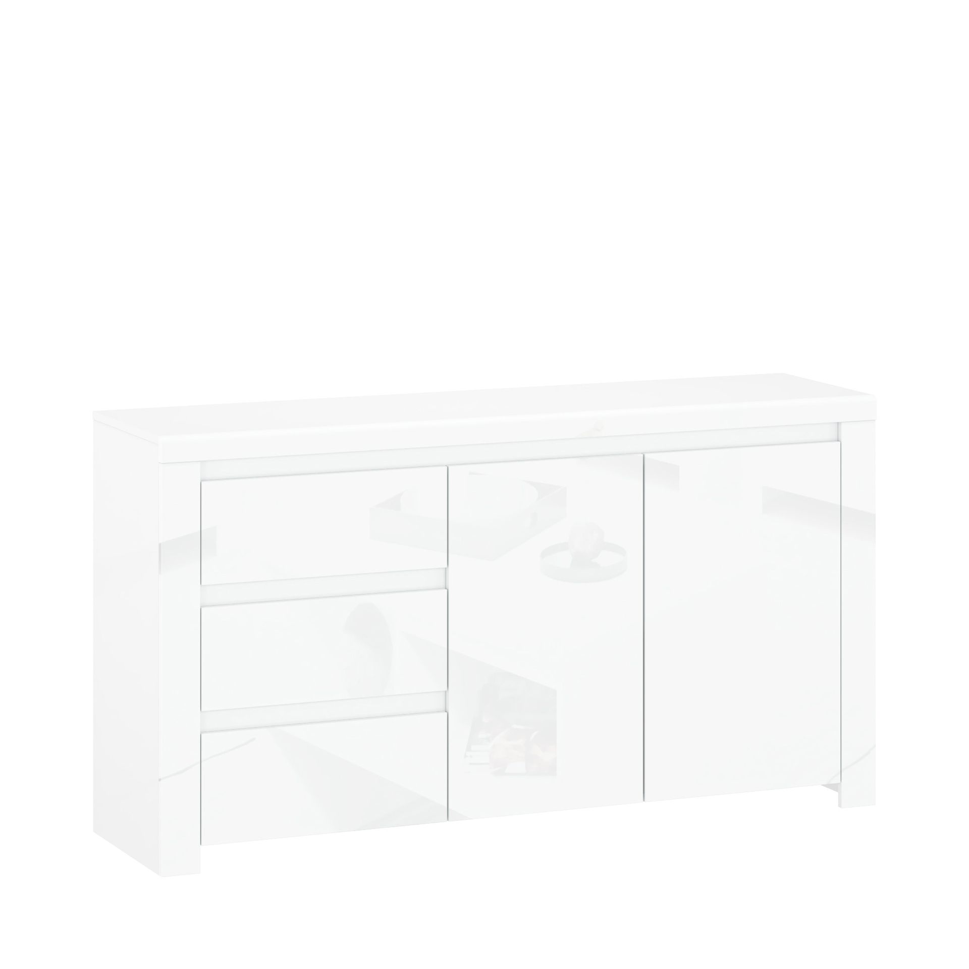 Komoda 2D3S Lingo Mebel Bos Biały
