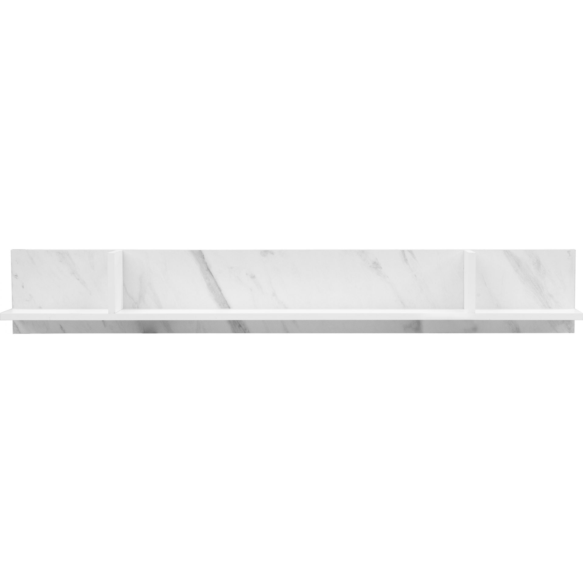 Półka VR-02 Veroli GIB Meble Biały Mat / Biały Marmur