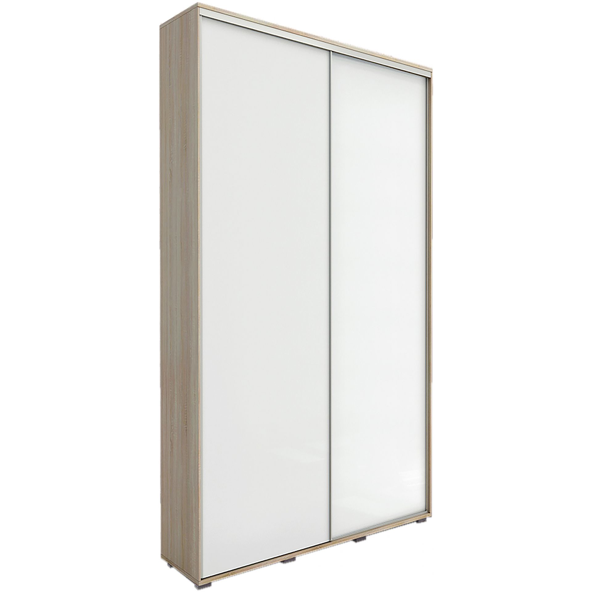 Szafa Przesuwna 100 A15 Skąpski Meble Sonoma, Craft Złoty, 245 cm