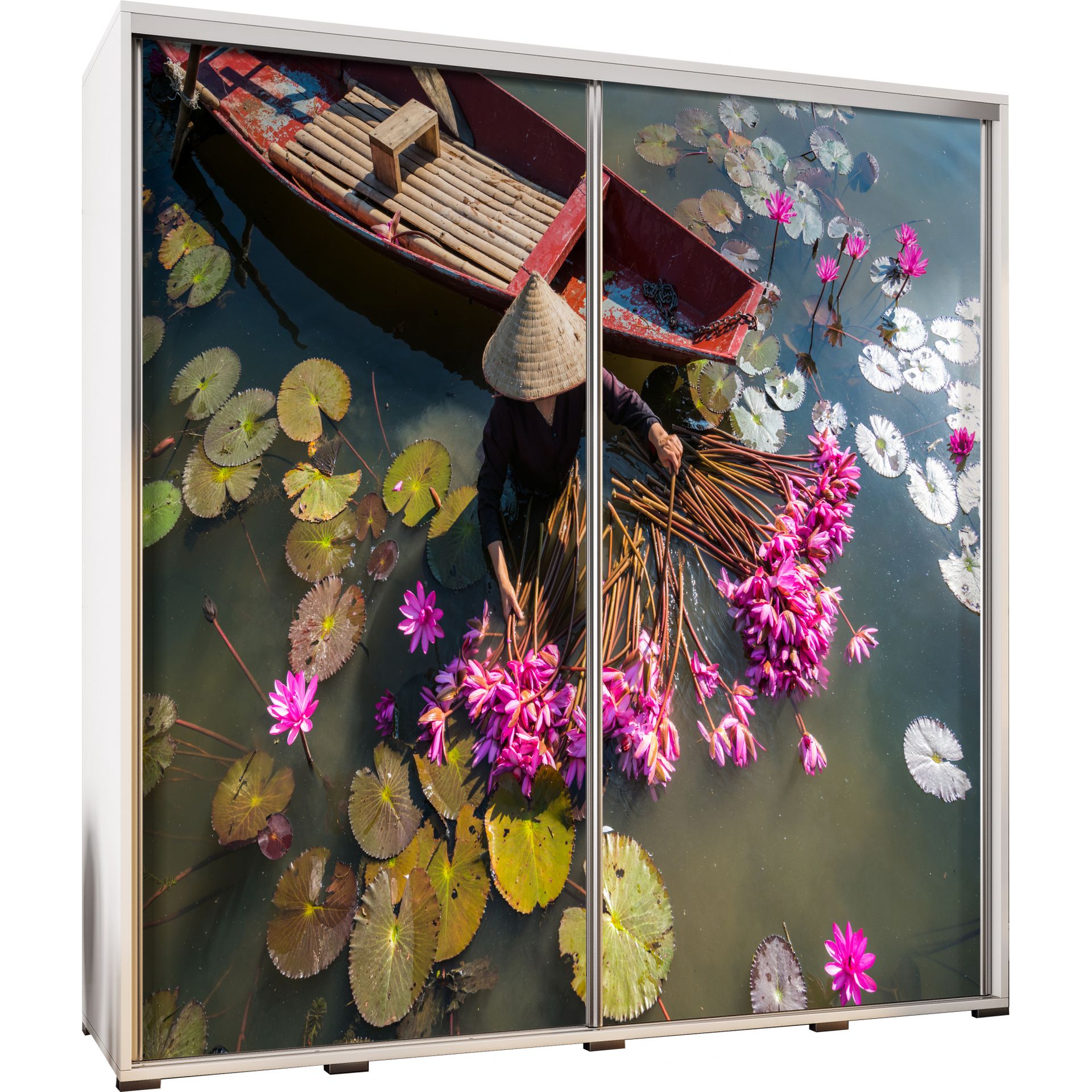 Szafa 205 z Grafiką Vietnam Penelopa Maridex Dąb Artisan