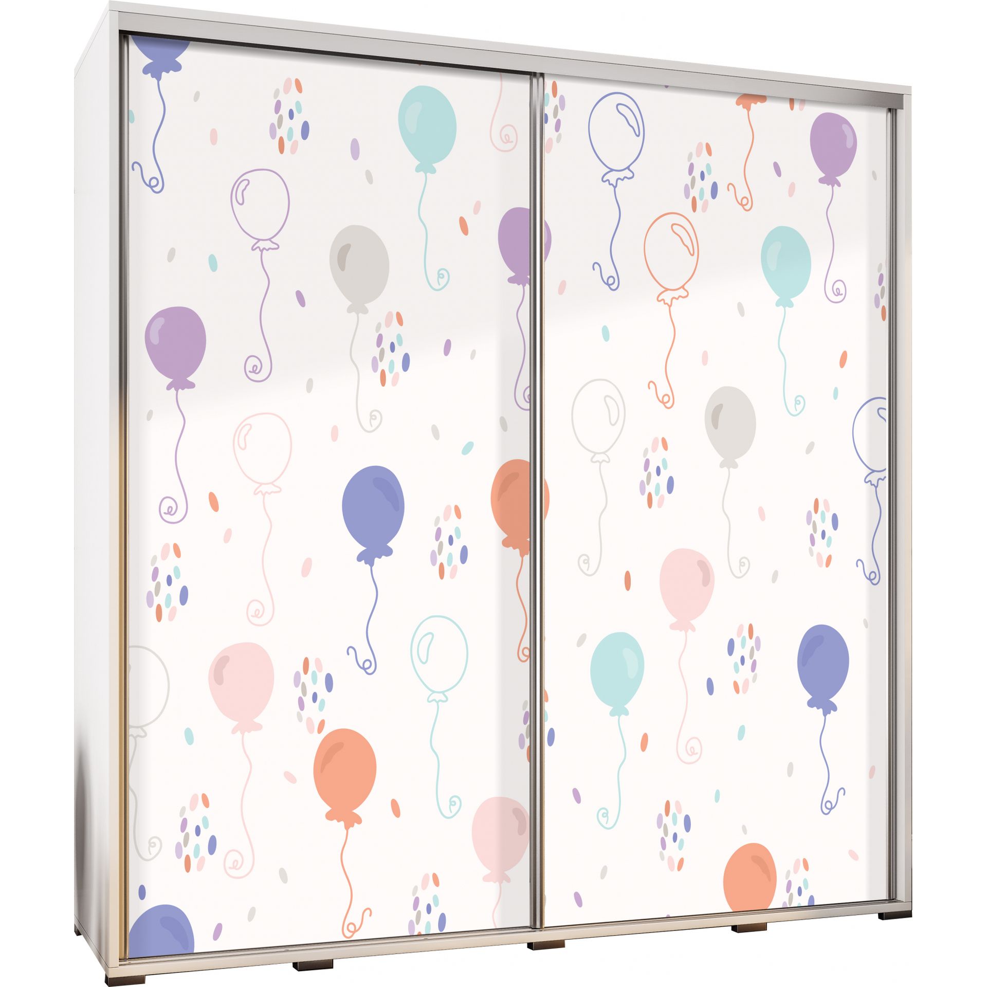 Szafa 205 z Grafiką Balony 1 Penelopa Maridex Dąb Artisan