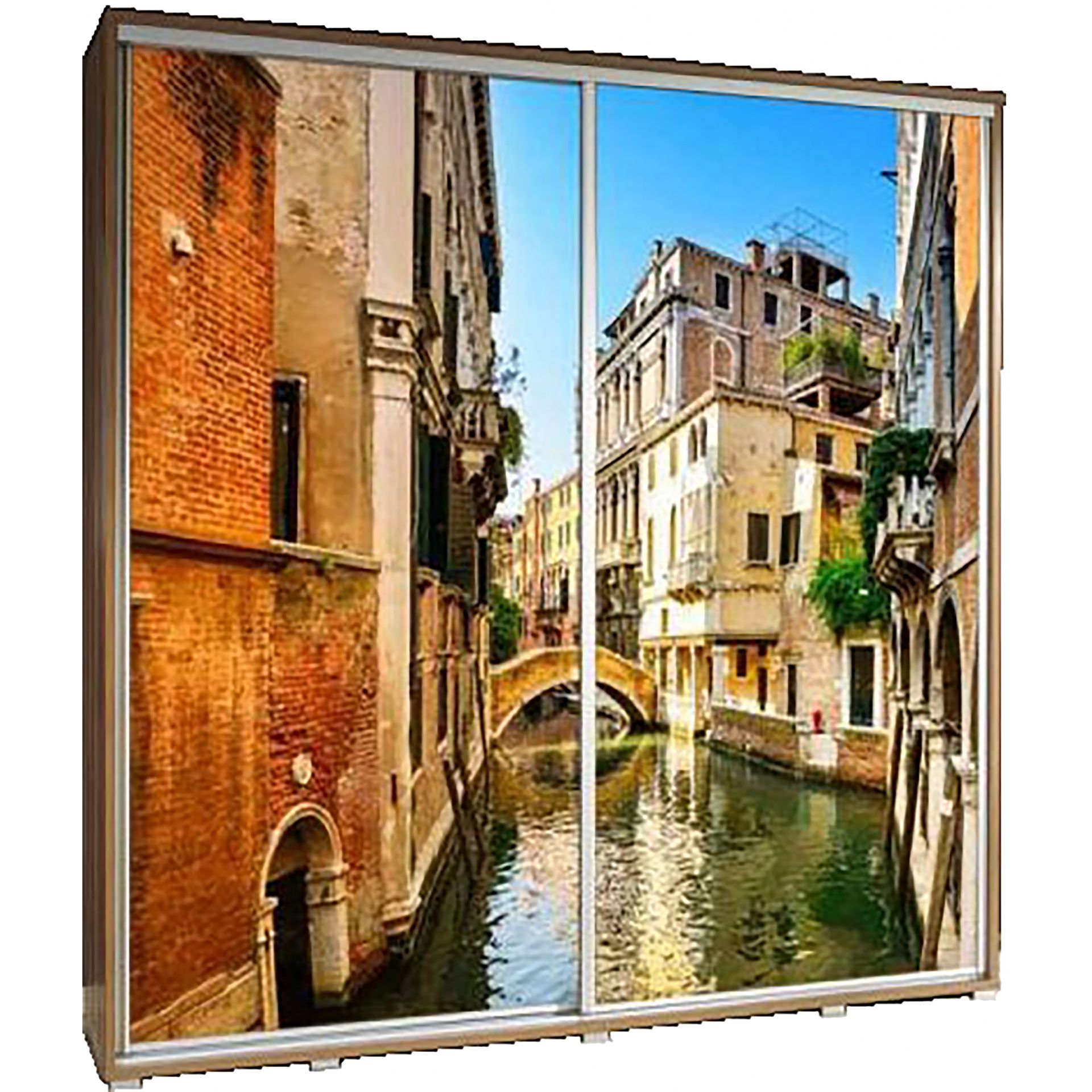 Szafa 205 z Grafiką Wenecja 3 Penelopa Maridex Dąb Catania