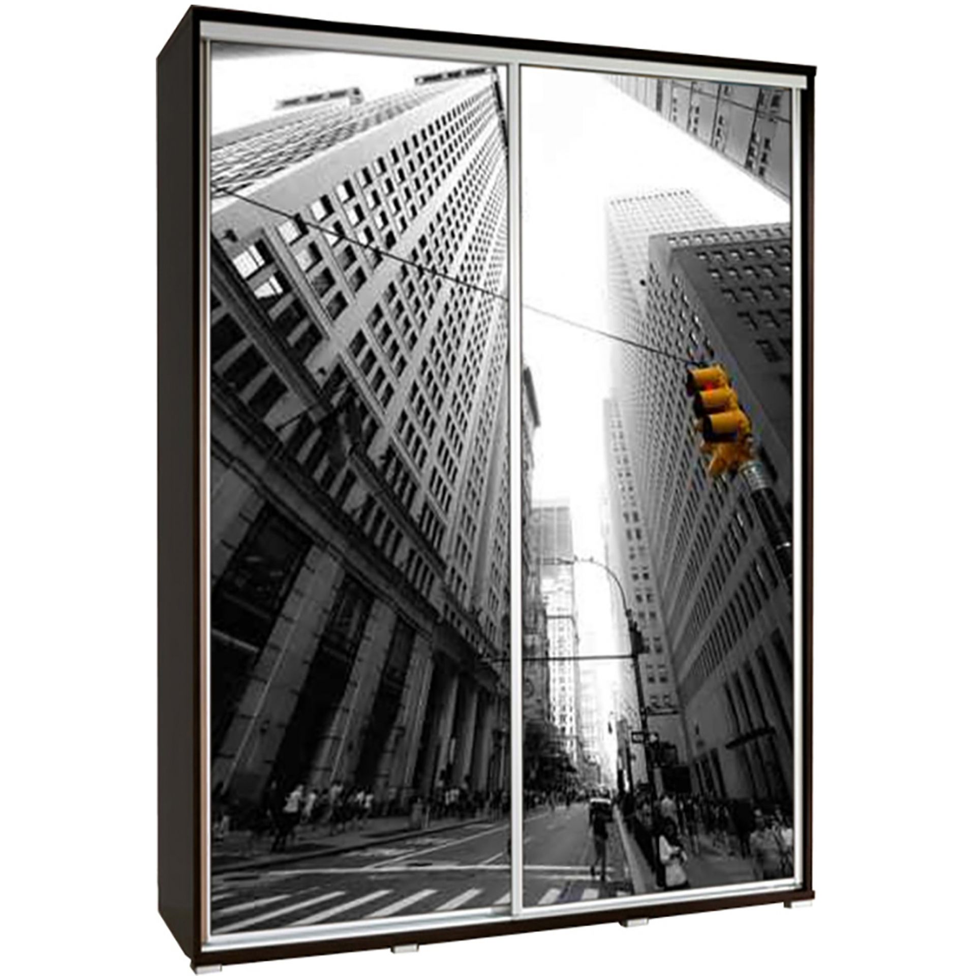 Szafa 155 z Grafiką City Penelopa Maridex Dąb Catania