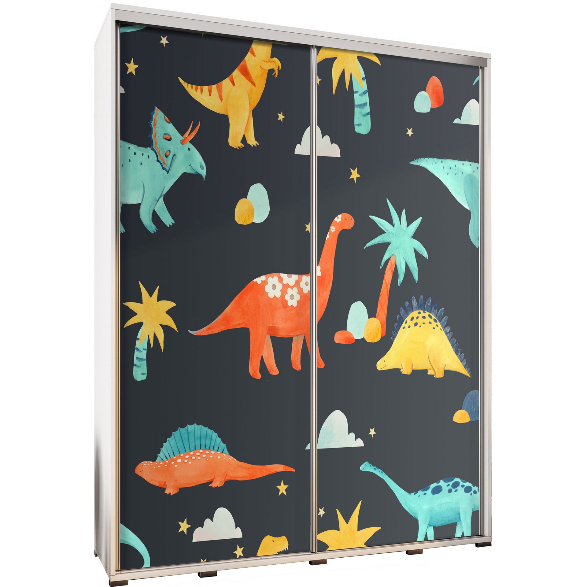Szafa 155 z Grafiką Dino 2 Penelopa Maridex Dąb Artisan