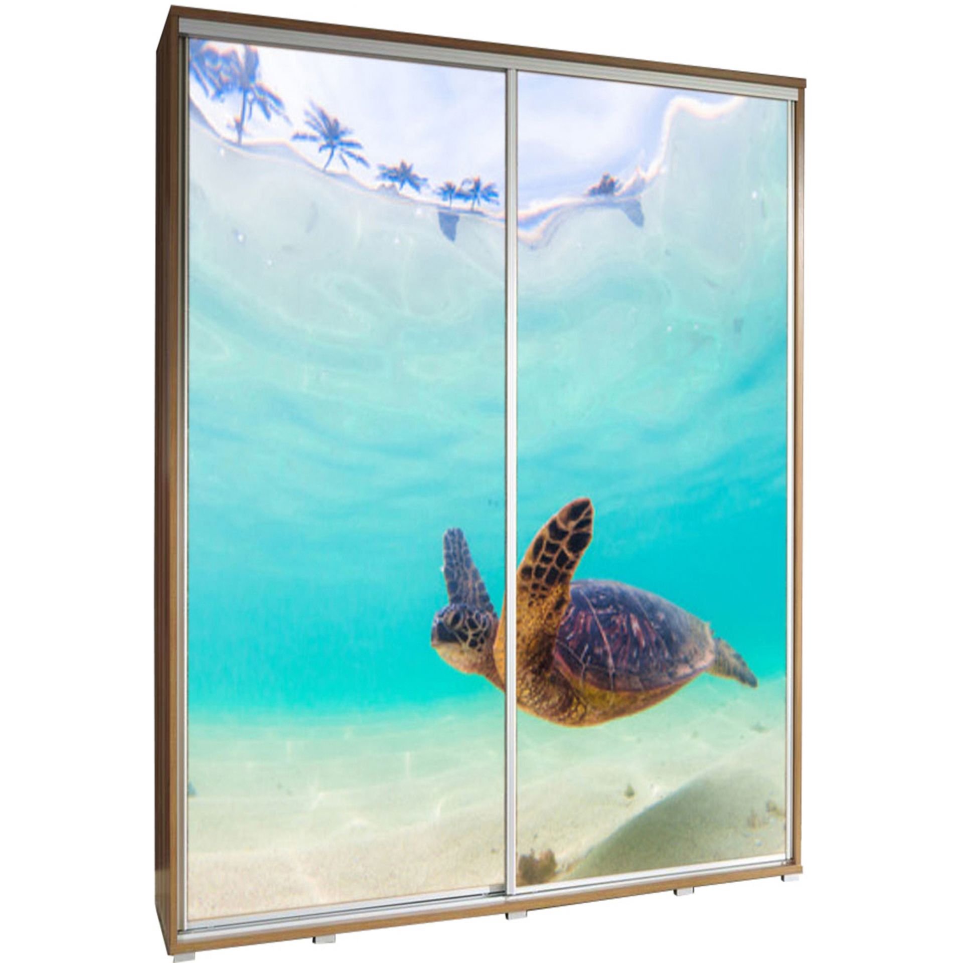 Szafa 155 z Grafiką Żółw 1 Penelopa Maridex Kasztan Wenge