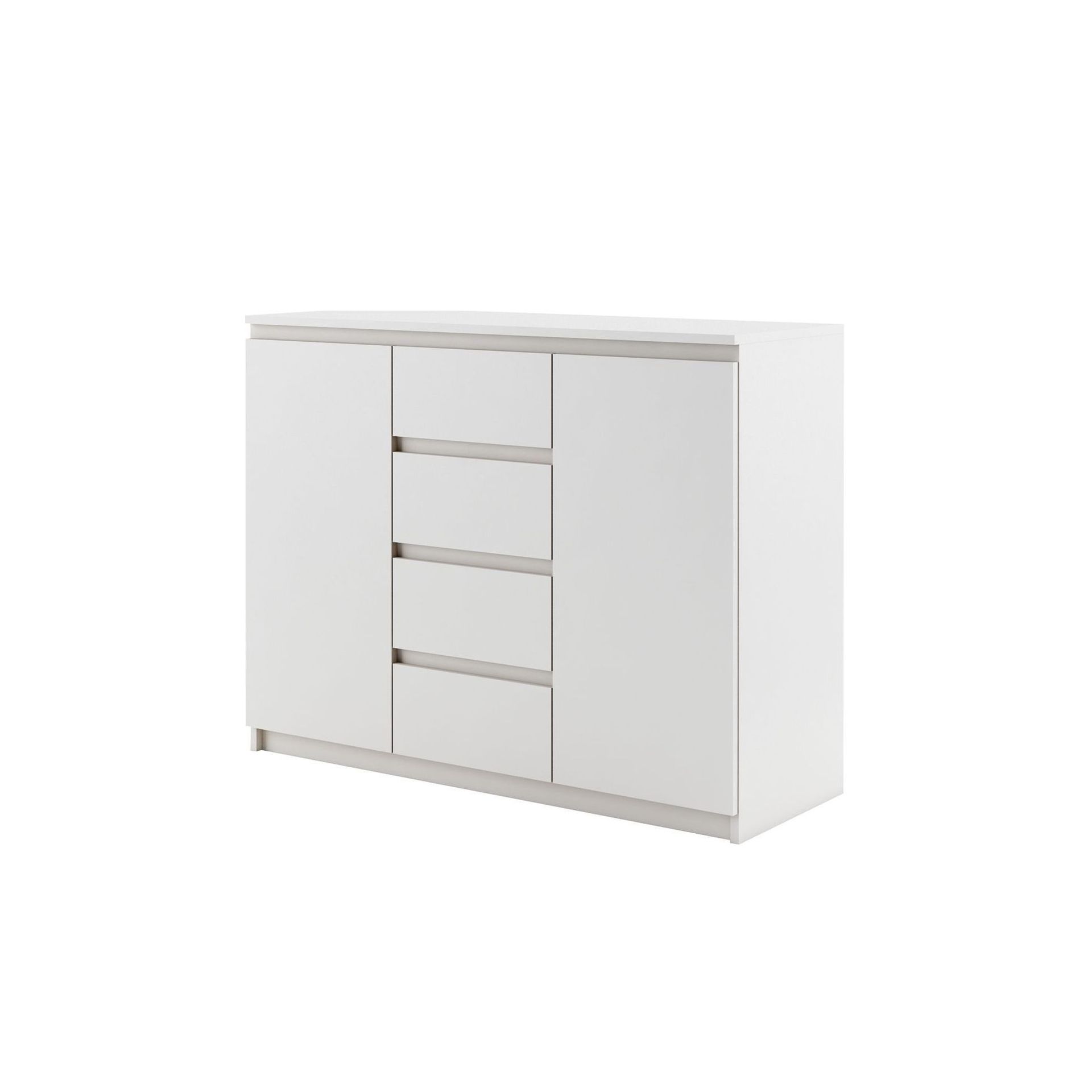 Komoda Szeroka ID-04 Idea Lenart Biały Mat