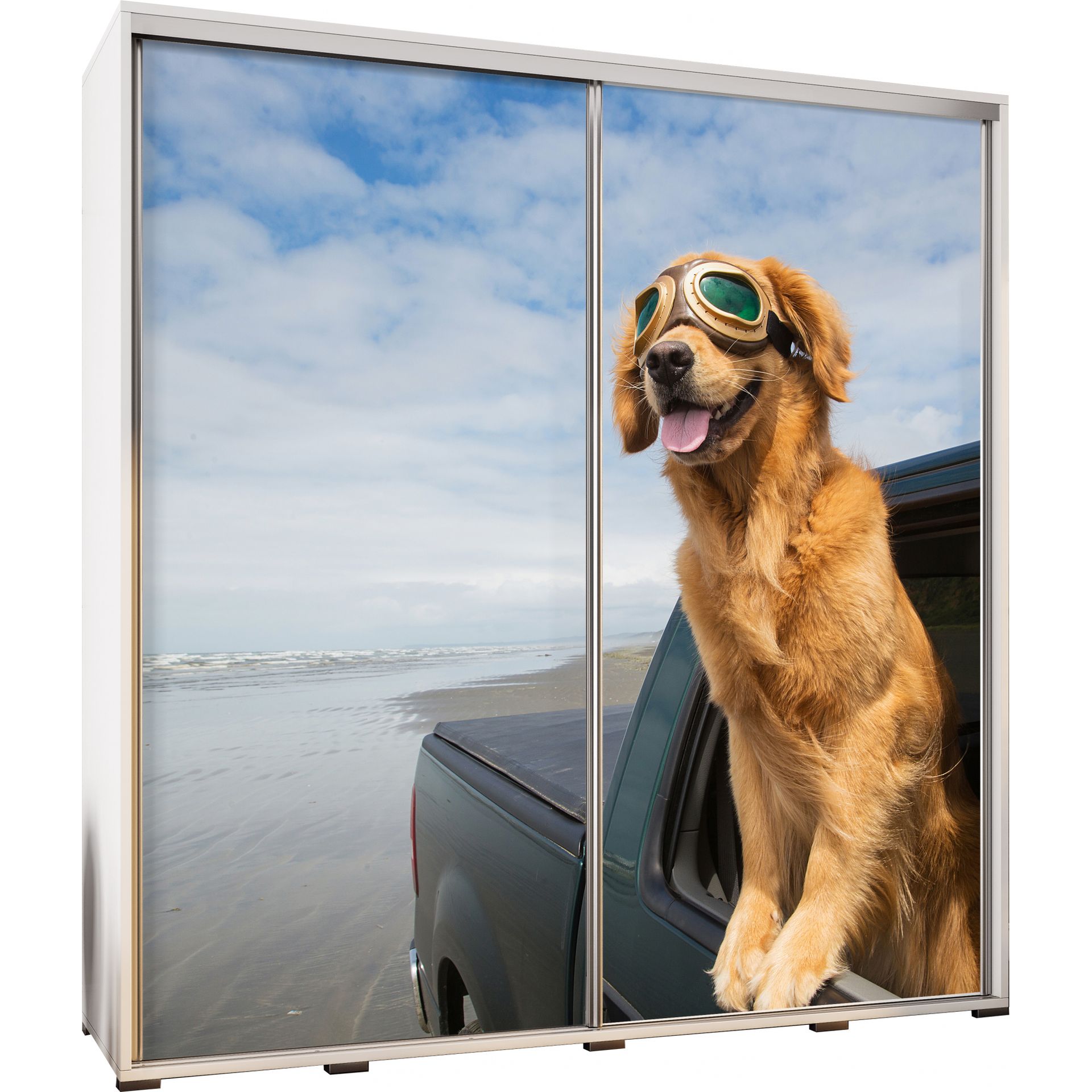 Szafa 205 z Grafiką Golden 1 Penelopa Maridex Dąb Catania