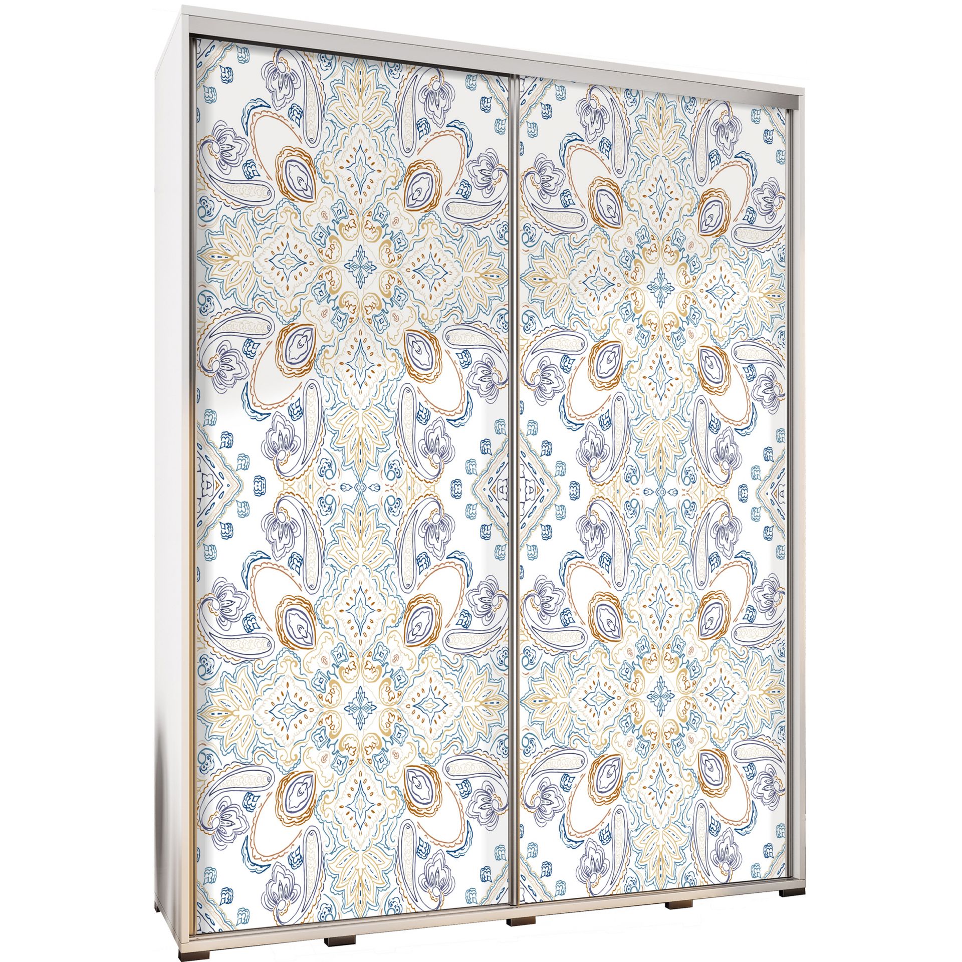 Szafa 155 z Grafiką Ornamental Penelopa Maridex Dąb Sonoma
