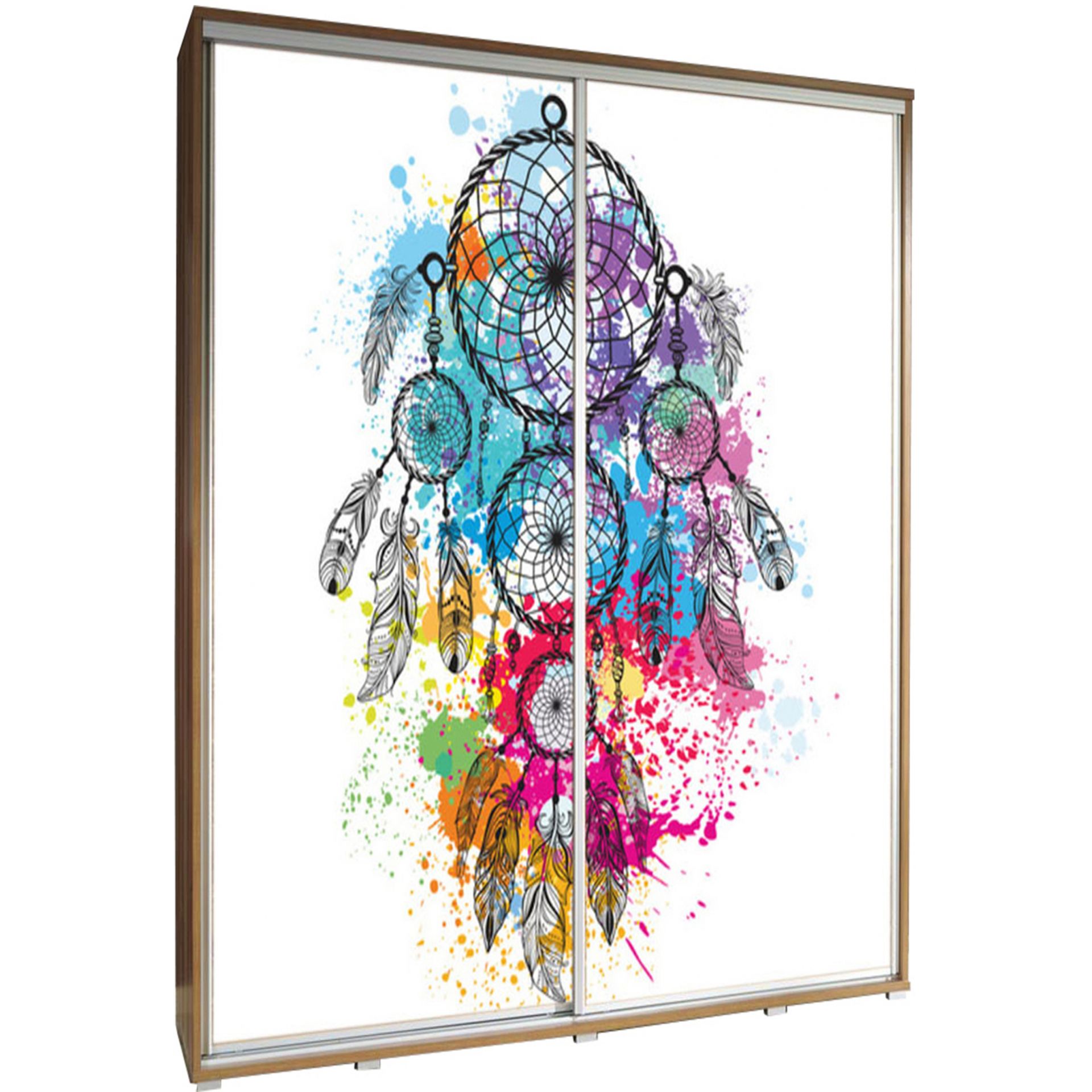 Szafa 155 z Grafiką Łapacz Snów 1 Penelopa Maridex Dąb Artisan