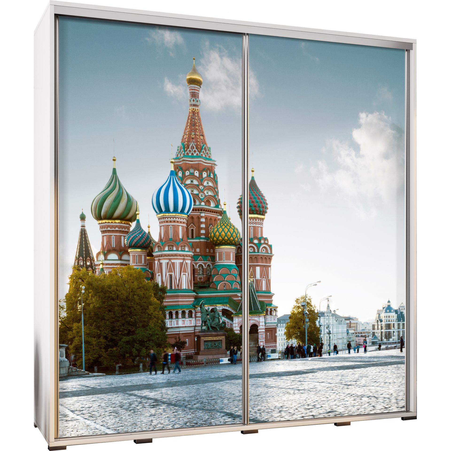 Szafa 205 z Grafiką Moskwa Penelopa Maridex Dąb Artisan