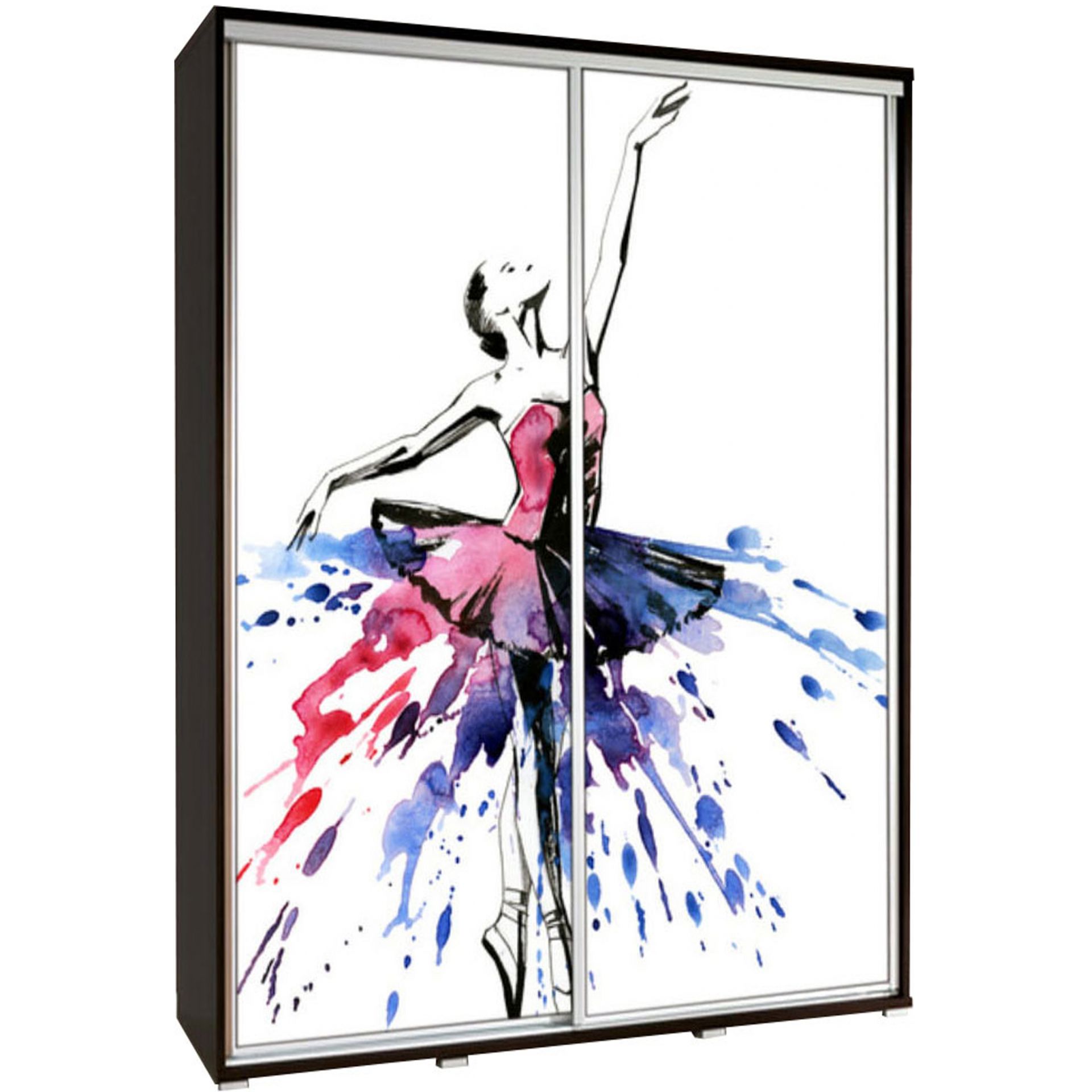 Szafa 155 z Grafiką Baletnica 3 Penelopa Maridex Dąb Catania