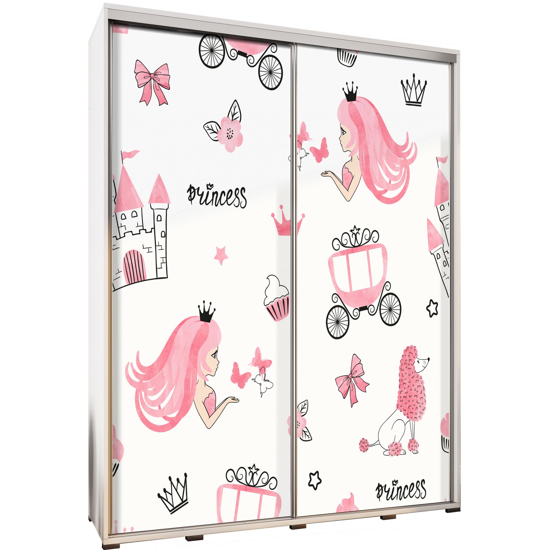 Szafa 155 z Grafiką Księżniczka Penelopa Maridex Dąb Sonoma