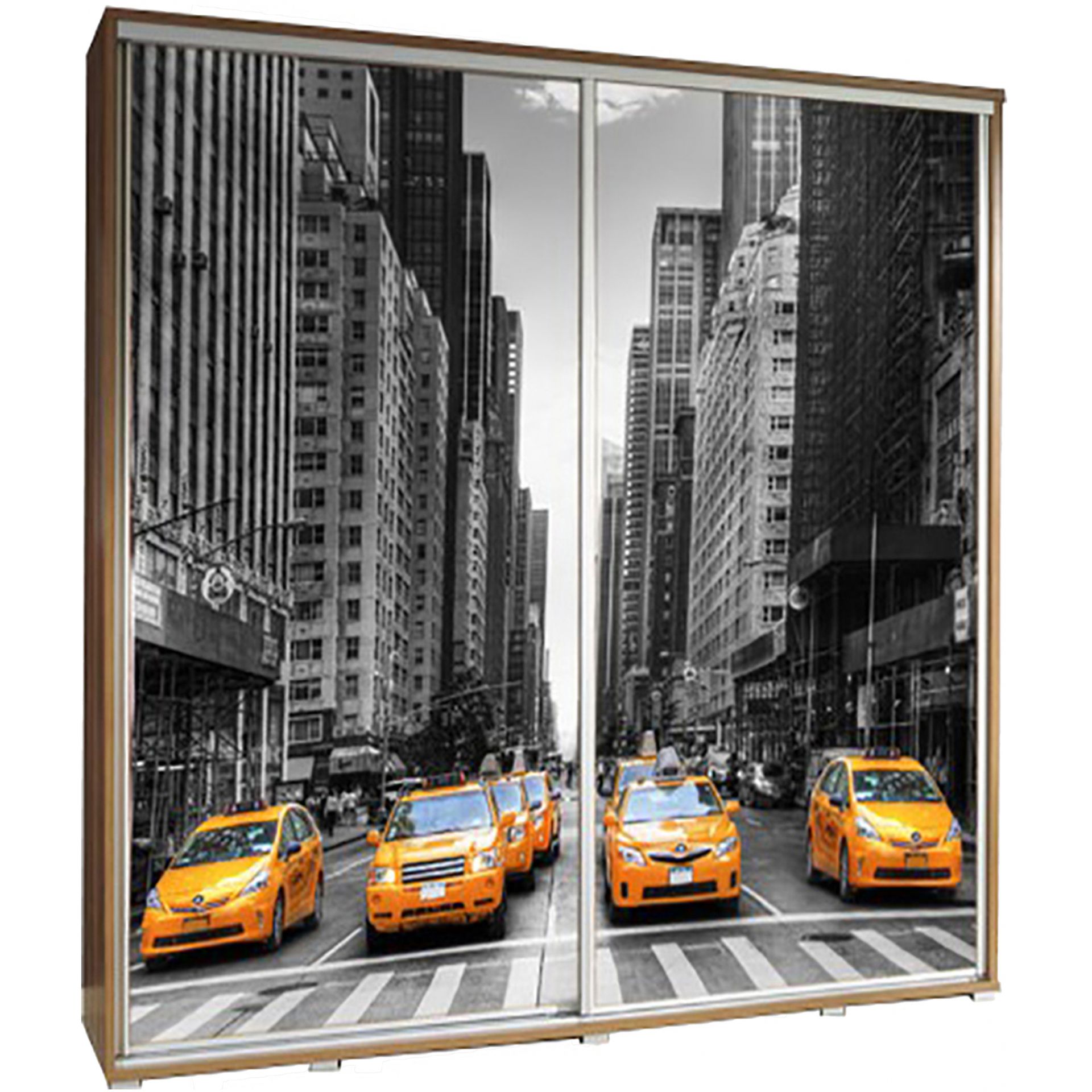 Szafa 205 z Grafiką Taxi 2 Penelopa Maridex Biały Mat