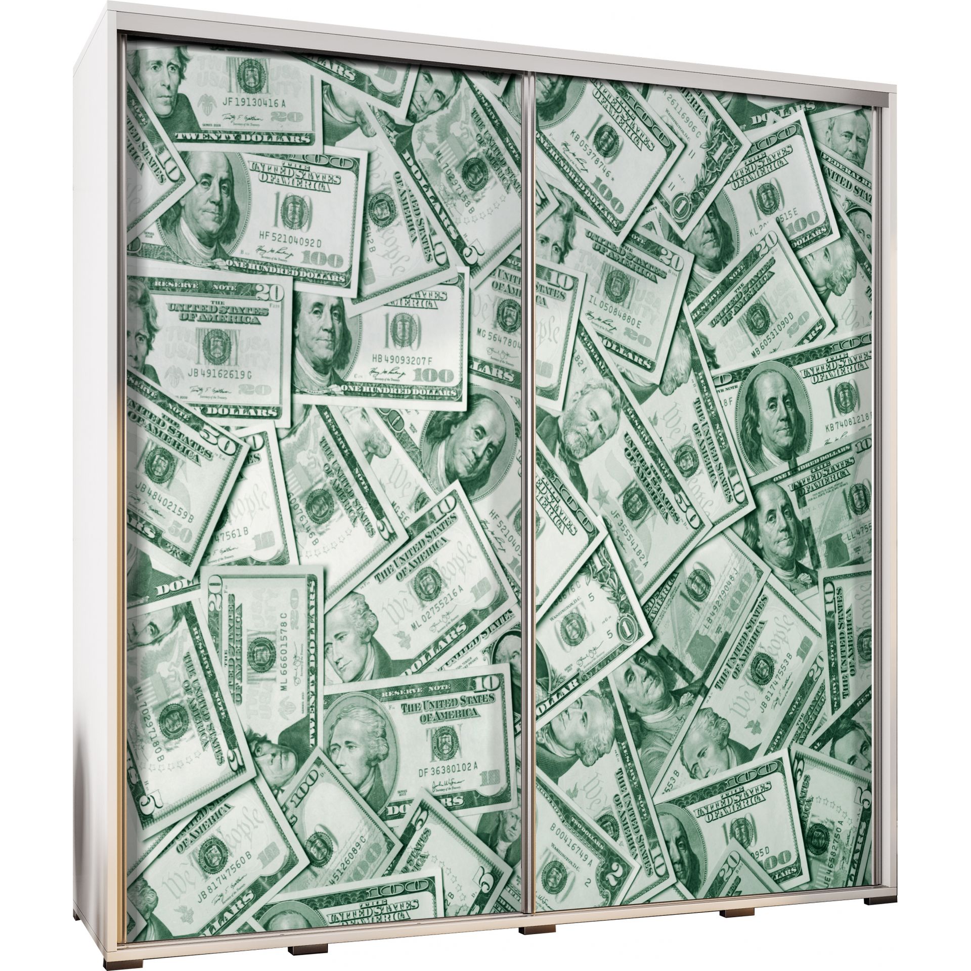 Szafa 205 z Grafiką Dolary Penelopa Maridex Dąb Catania