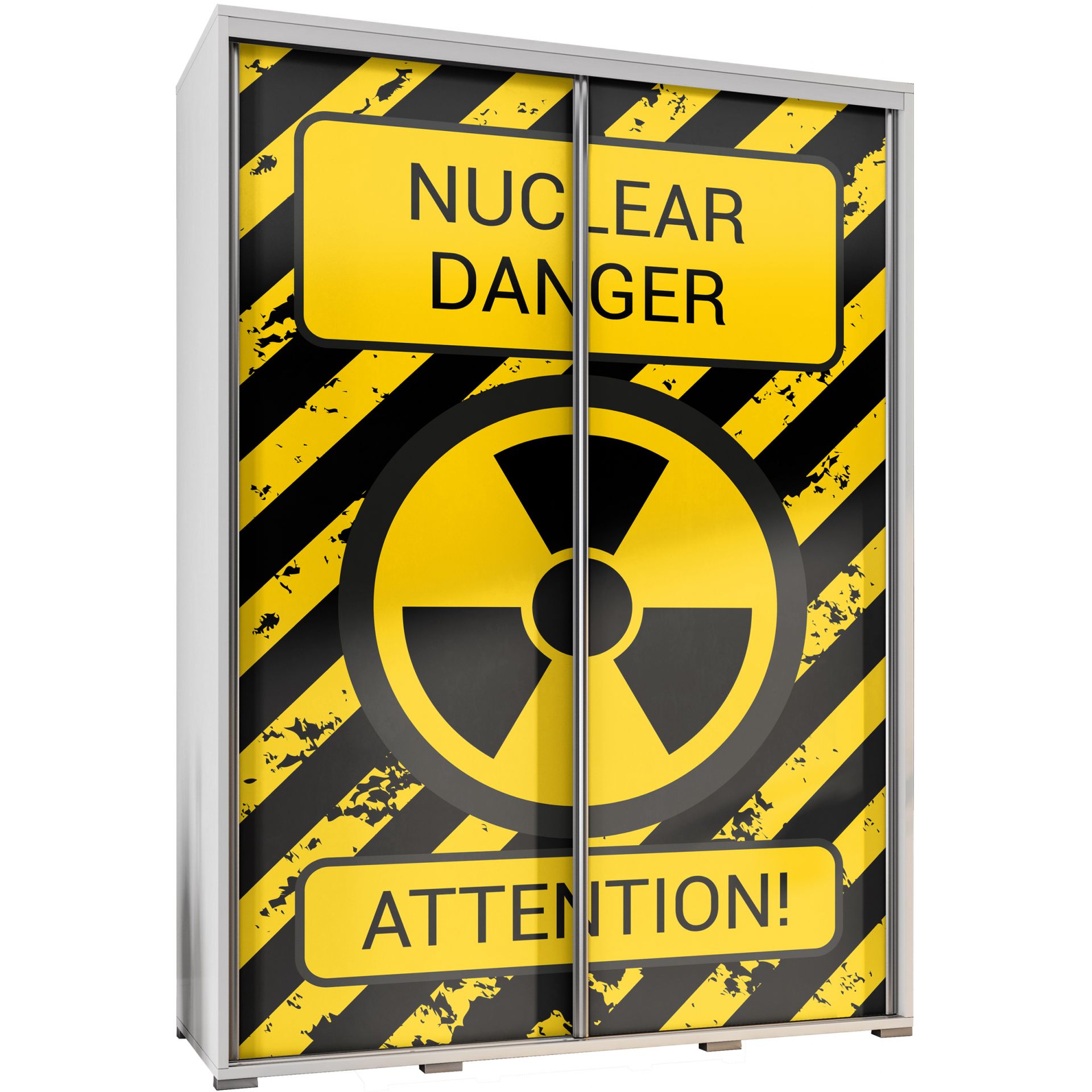 Szafa 155 z Grafiką Nuclear Danger Penelopa Maridex Biały Mat