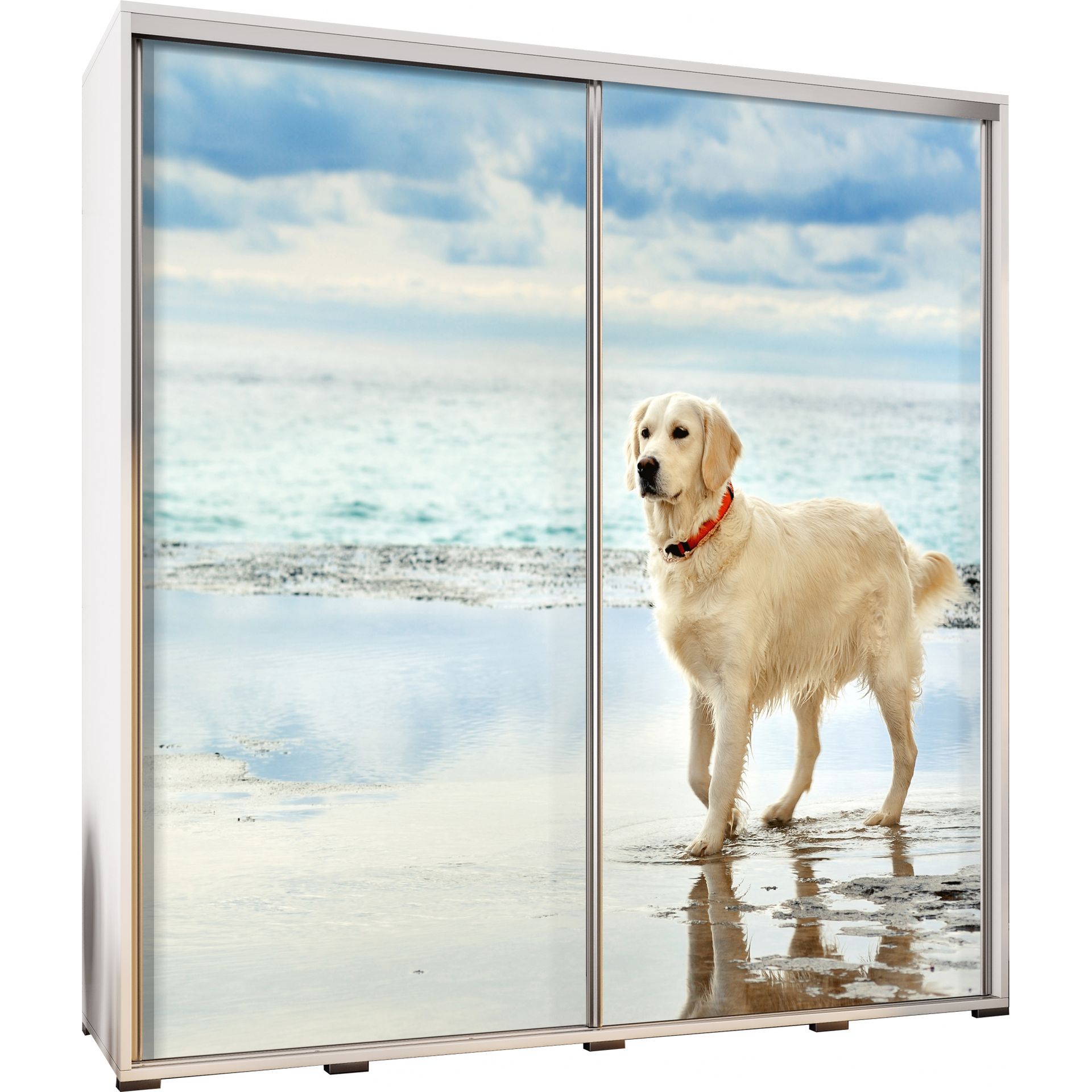 Szafa 205 z Grafiką Golden 2 Penelopa Maridex Dąb Catania