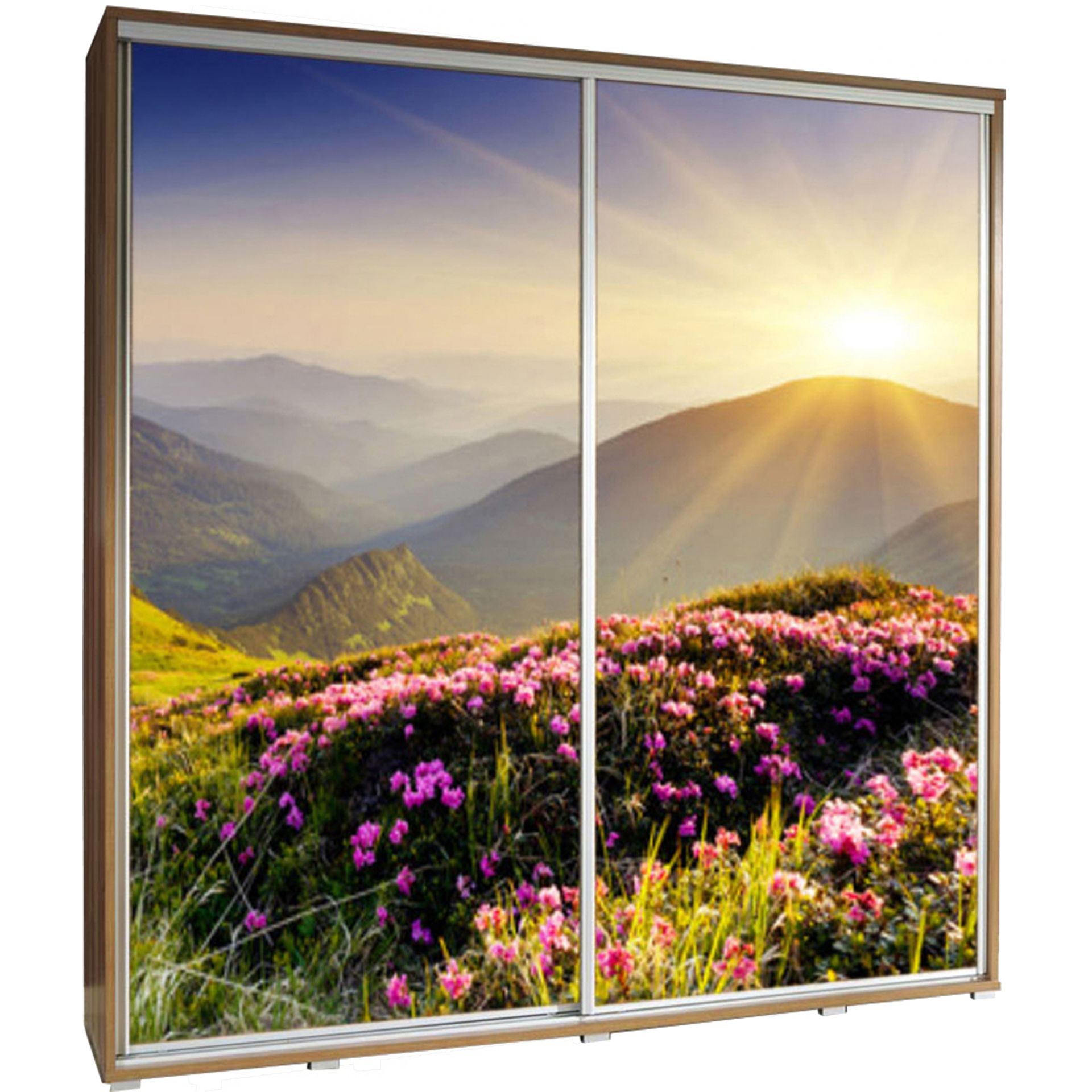 Szafa 205 z Grafiką Góry 3 Penelopa Maridex Dąb Catania