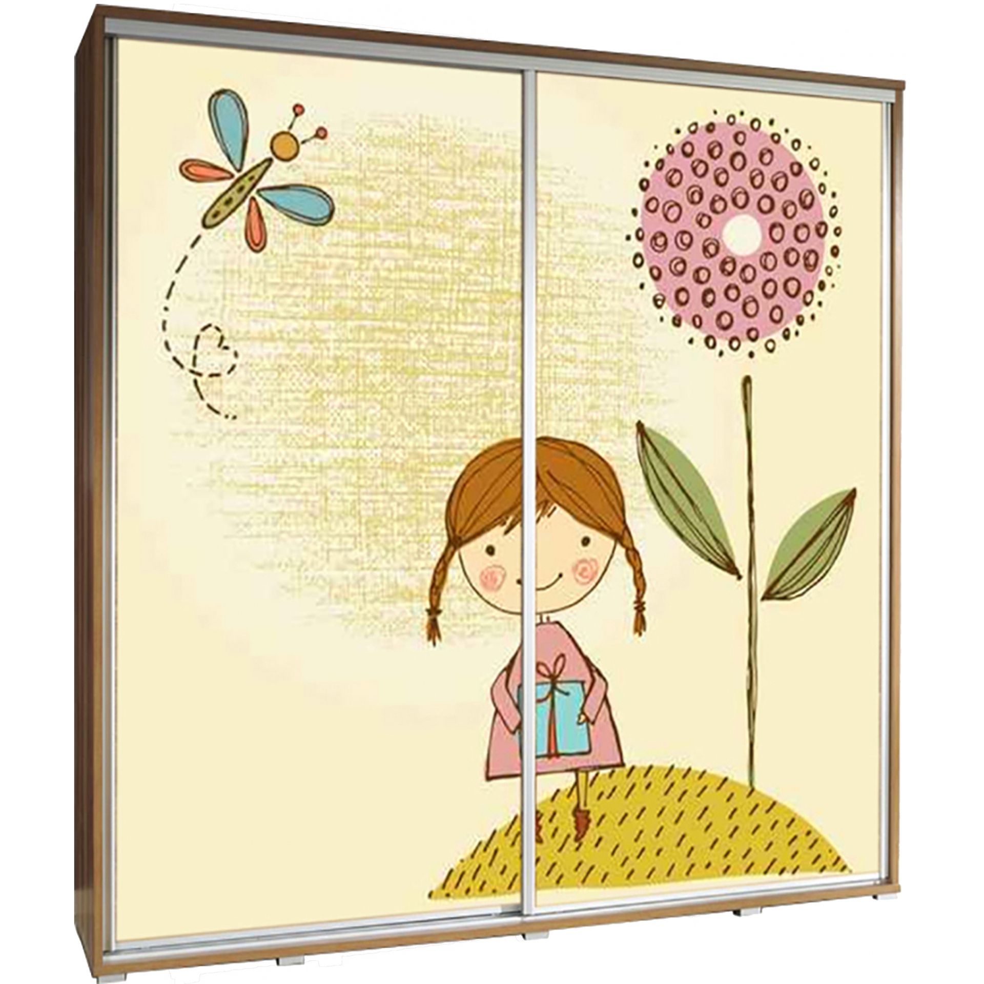 Szafa 205 z Grafiką Dziewczynka Penelopa Maridex Dąb Catania