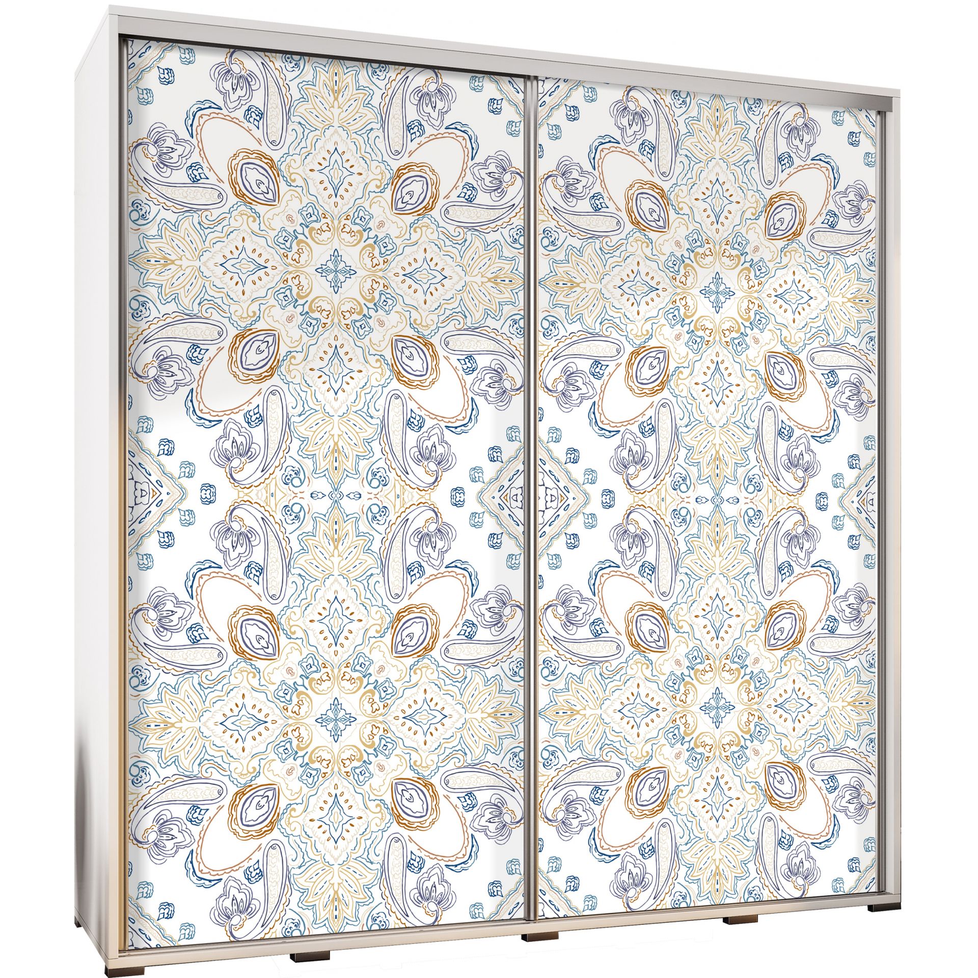Szafa 205 z Grafiką Ornamental Penelopa Maridex Dąb Artisan