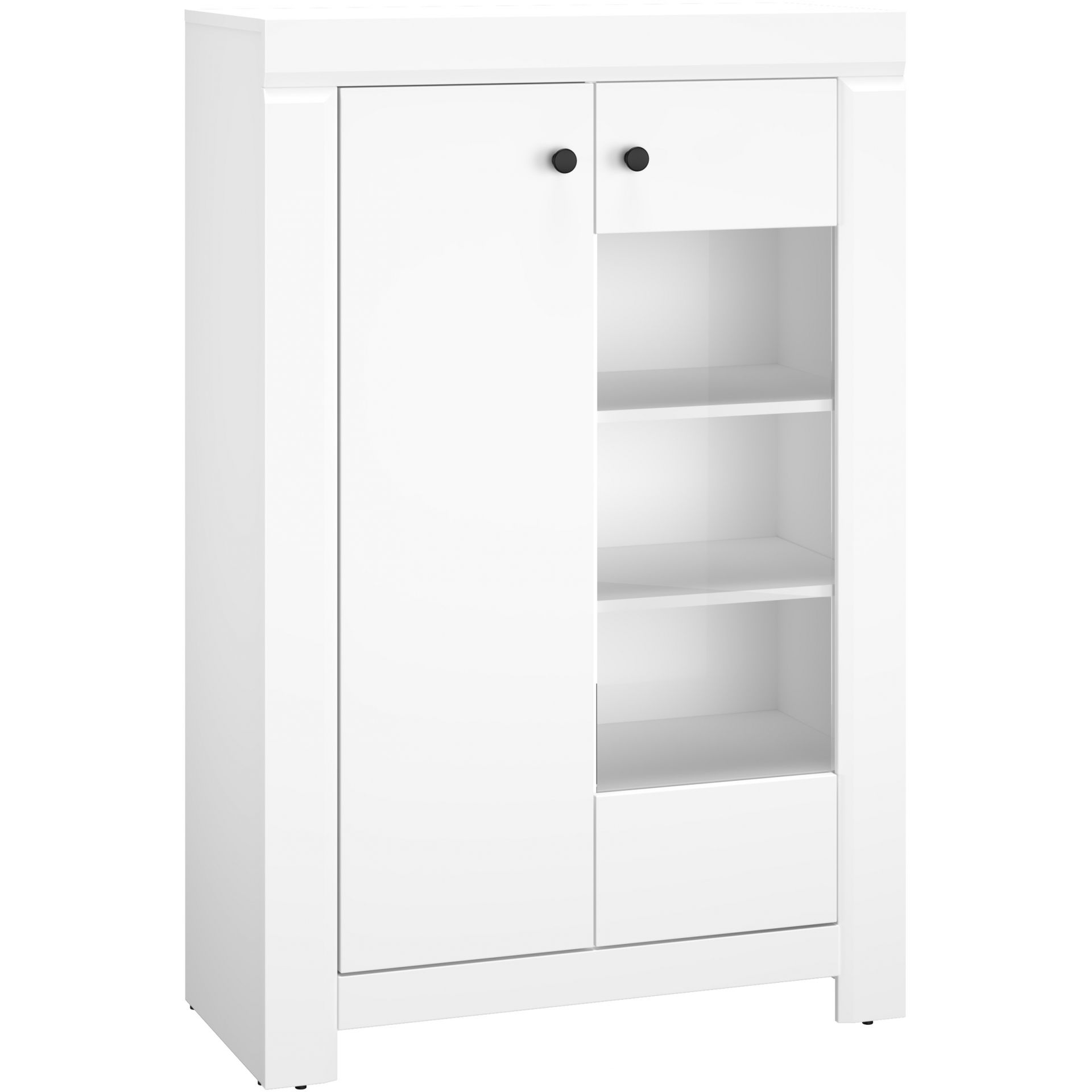 Kredens 07 Lahti ML Meble Biały