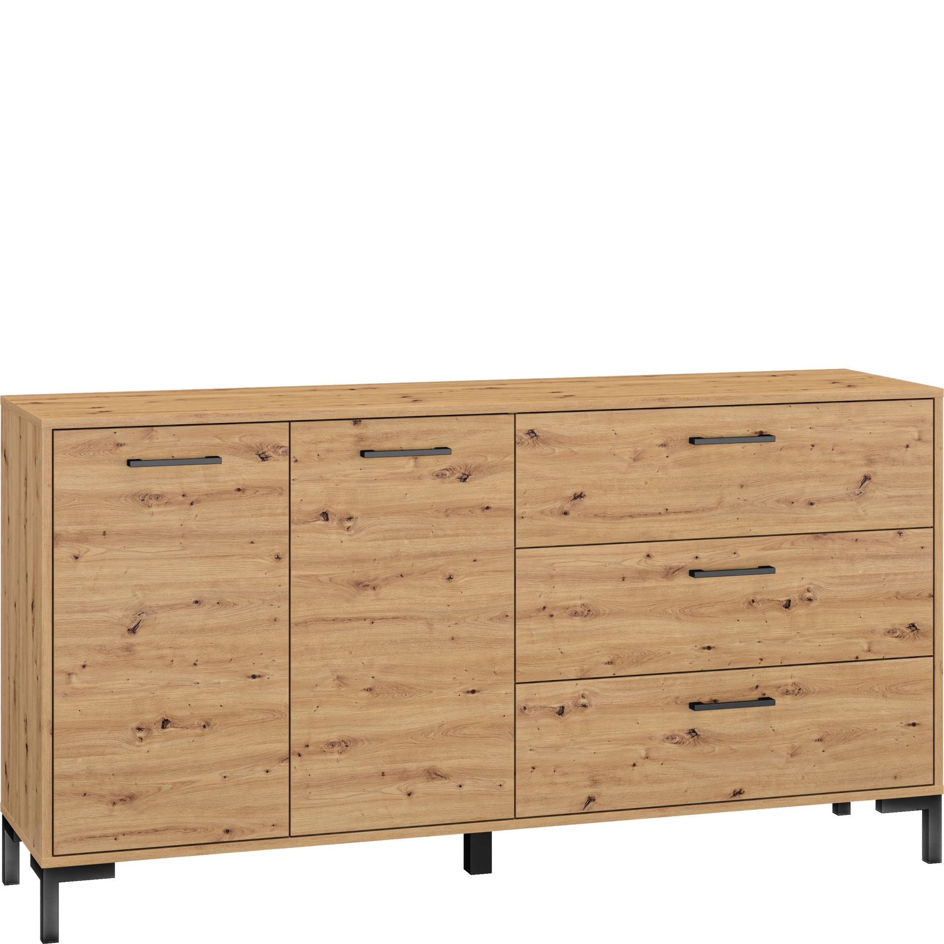 Komoda 13 Nevio ML Meble Dąb Artisan