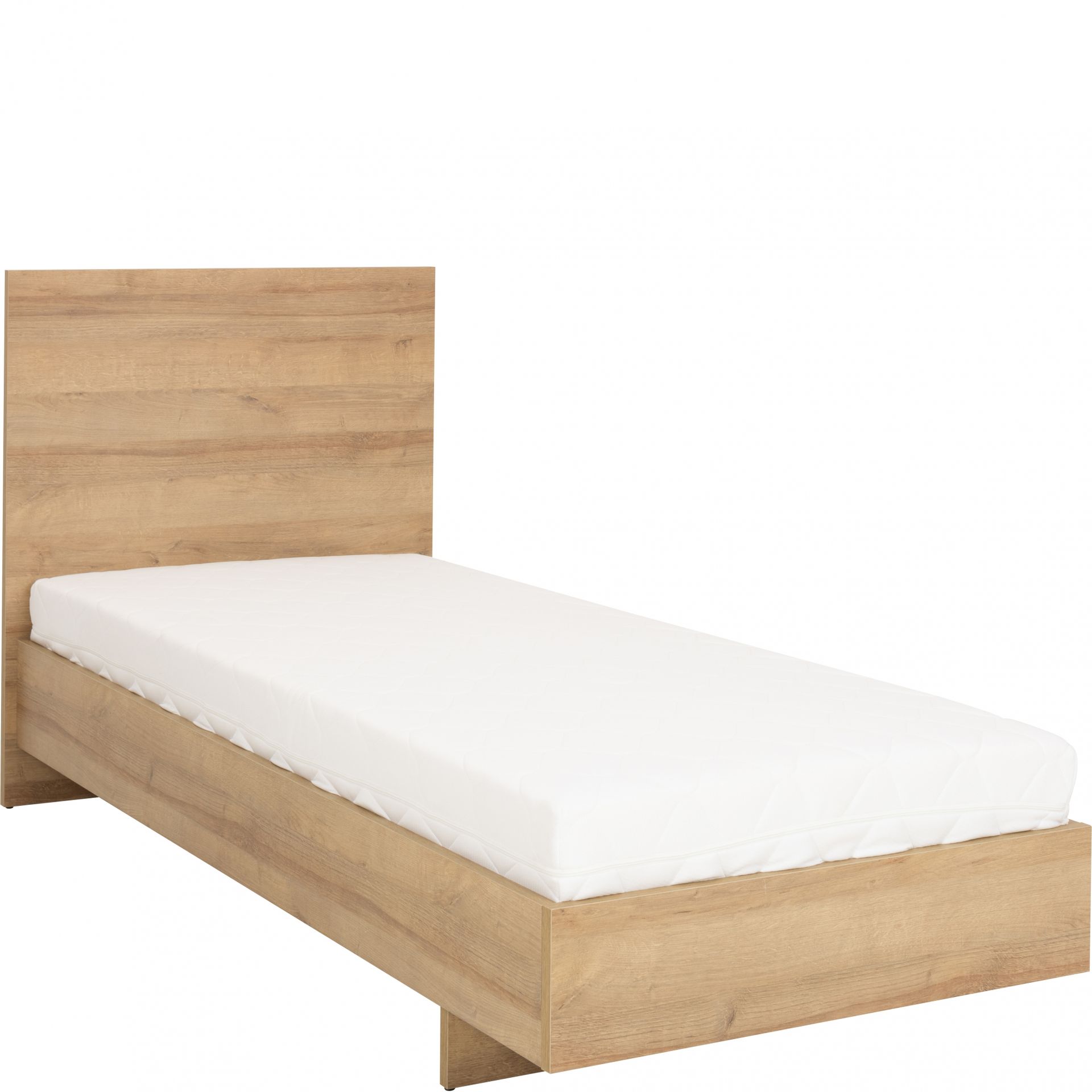 Łóżko 90 x 200 N07 Noma Maridex Biały Mat
