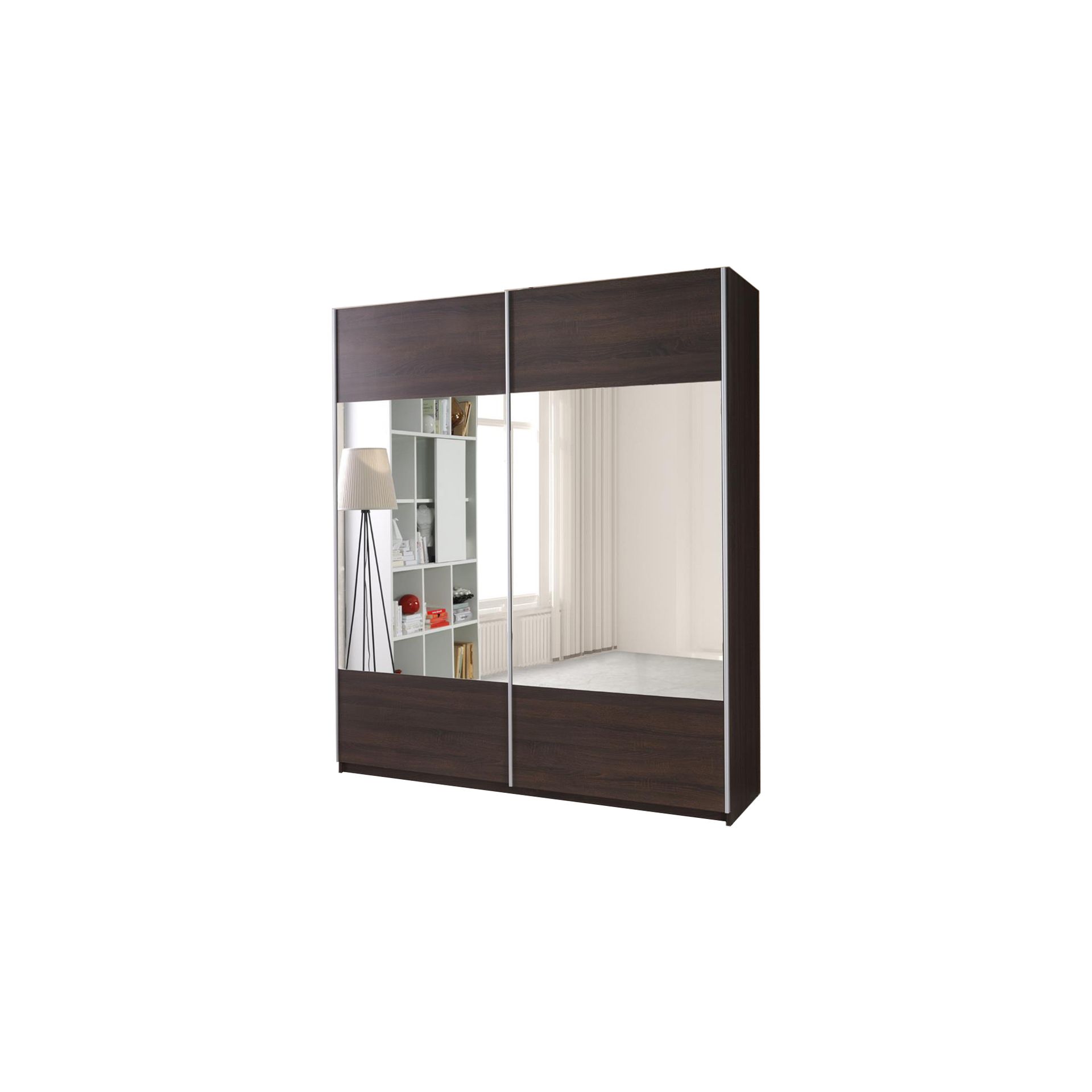 Szafa z Lustrem Vario Maridex Biały Mat