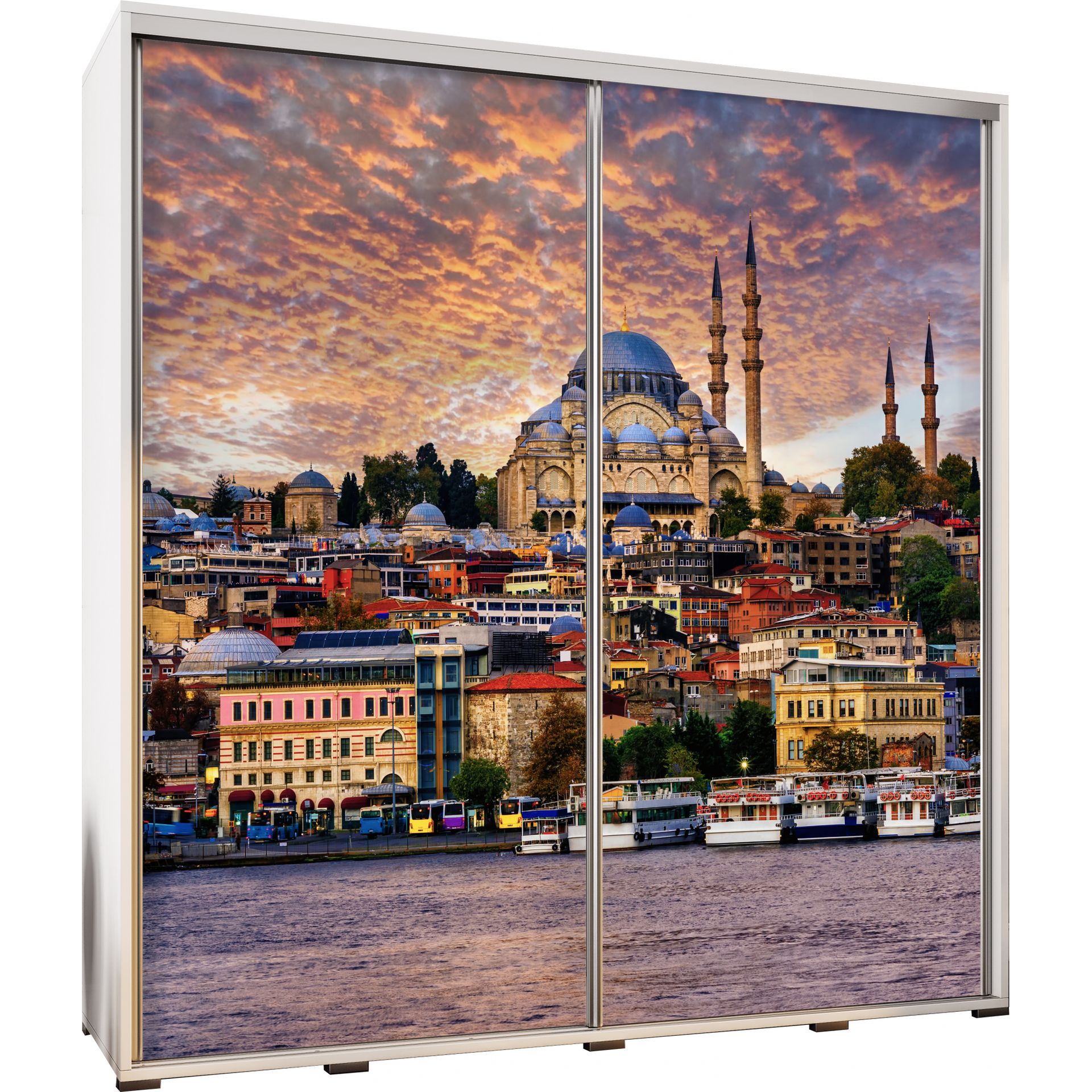 Szafa 205 z Grafiką Istanbul Penelopa Maridex Dąb Artisan