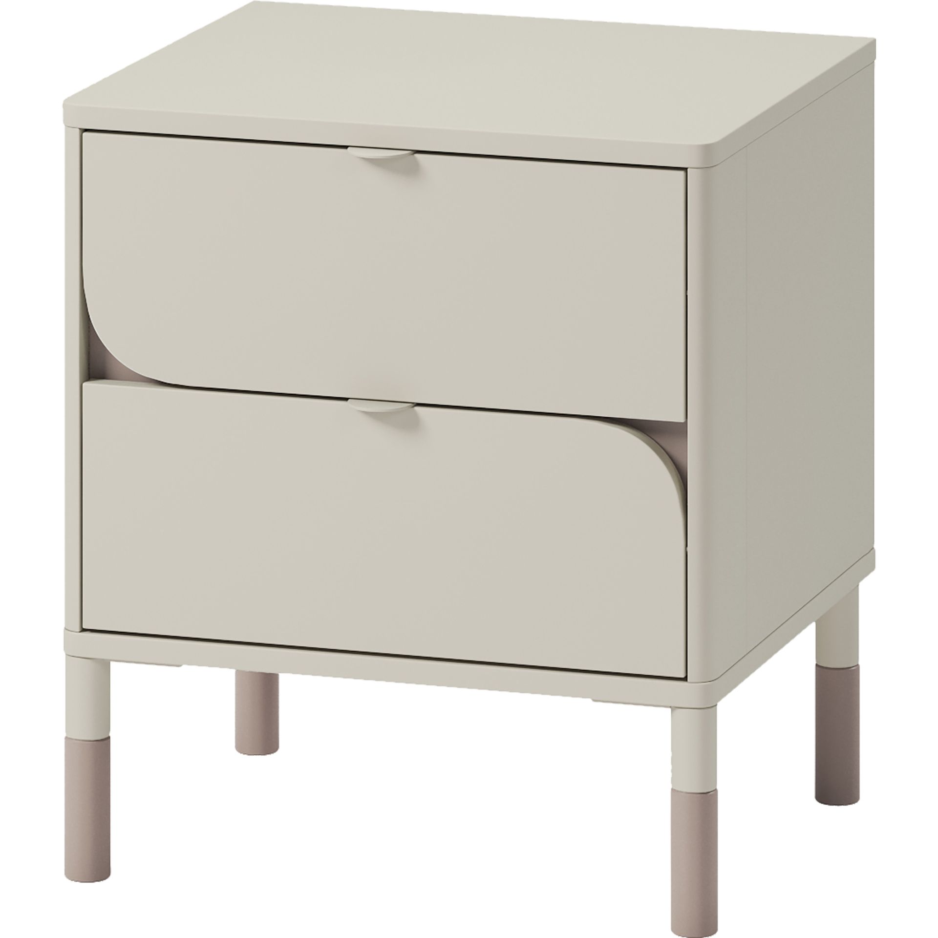 Szafka Nocna 2S HR-07 Harmony Lenart Kaszmir, Truflowy