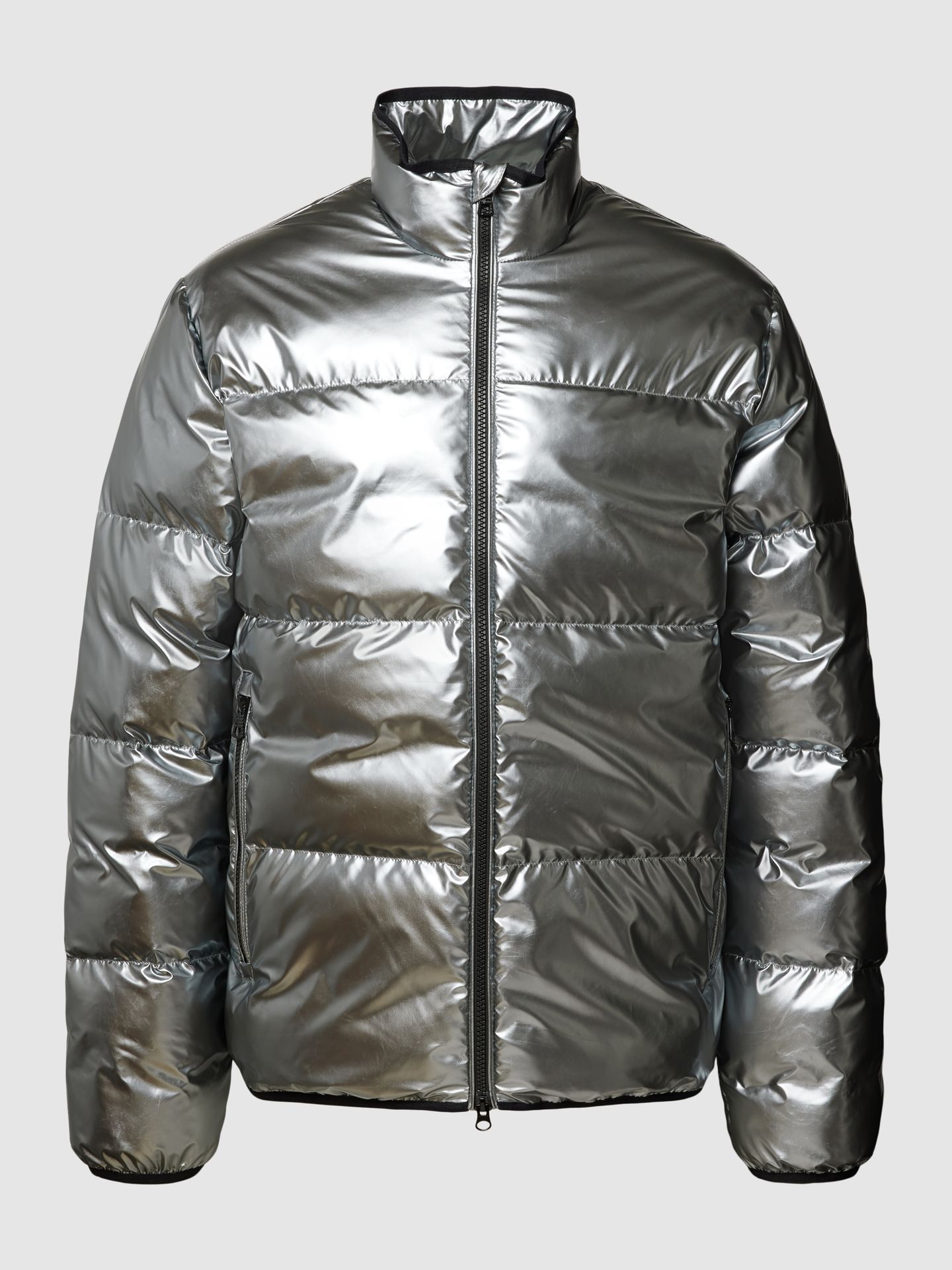 Kurtka pikowana ze stójką