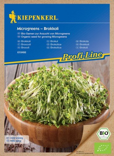 Brokuł Brokkoli - nasiona na microgreens - Kiepenkerl