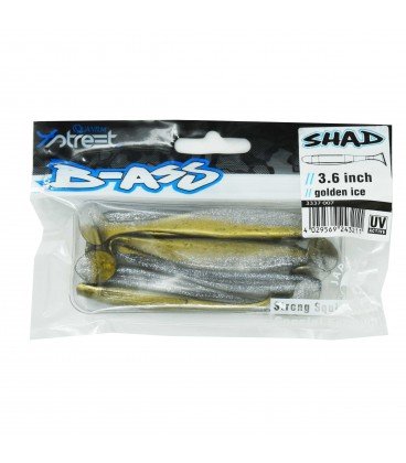 Przynęty Quantum 4Street B-Ass Shad 15Cm 7 Sztuk Quantum 4Street B-Ass Shad Golden Ice